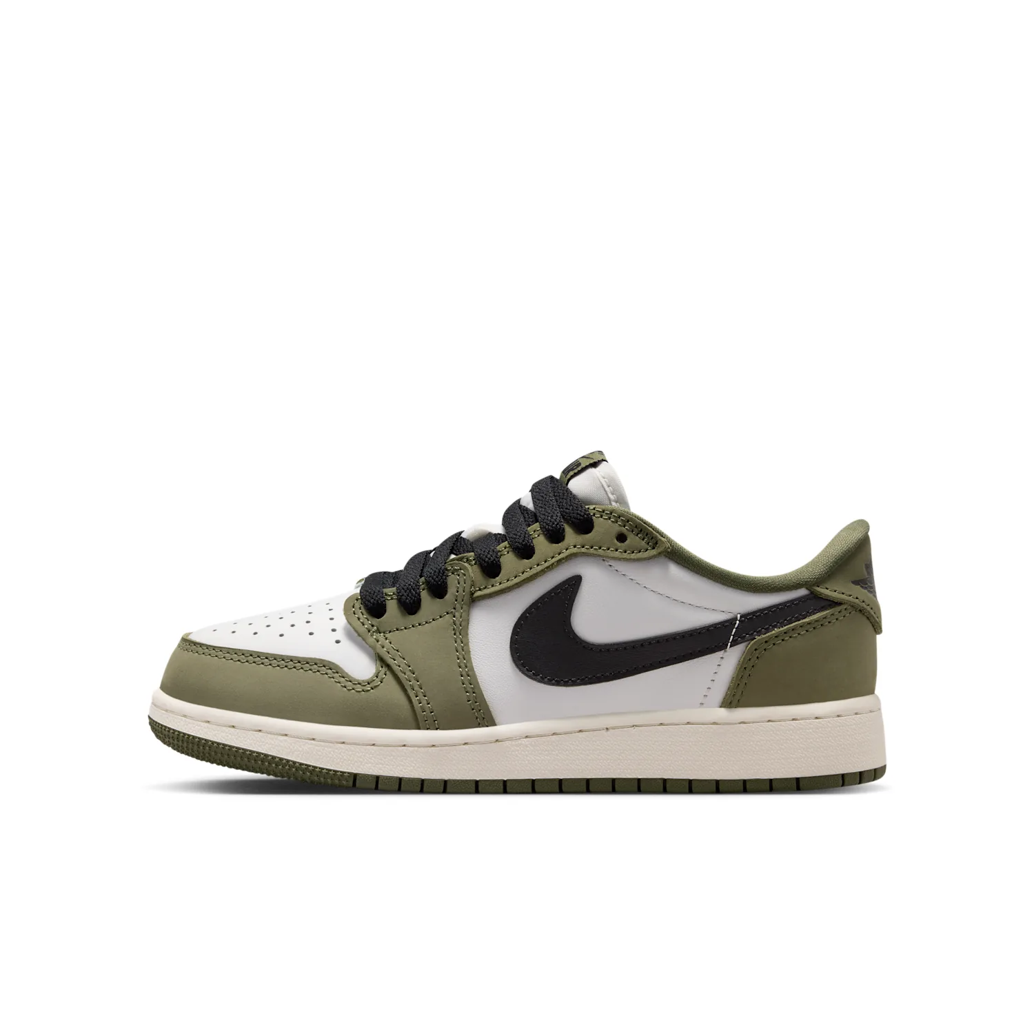 Air Jordan 1 Retro Low "Medium Olive and Summit White"