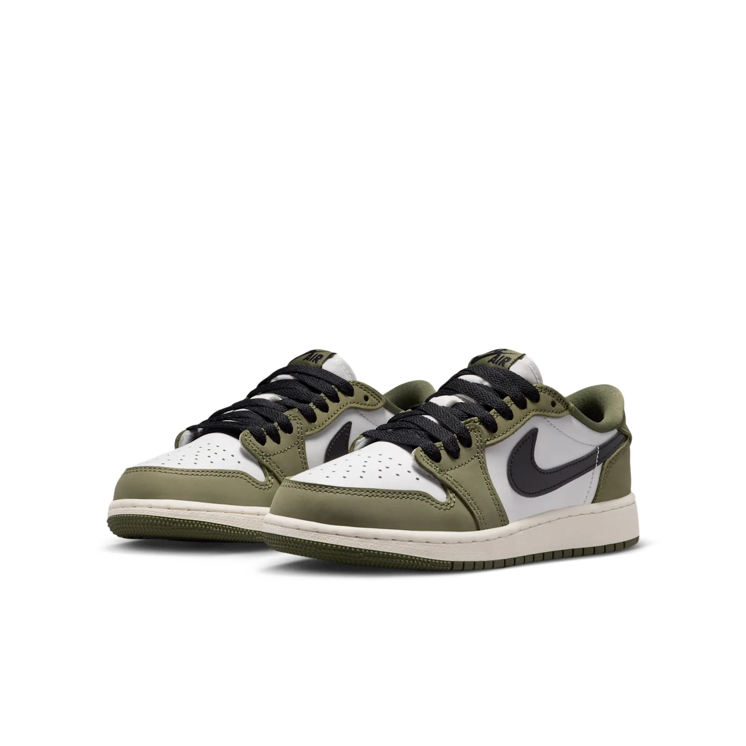 Air Jordan 1 Retro Low "Medium Olive and Summit White" image 5