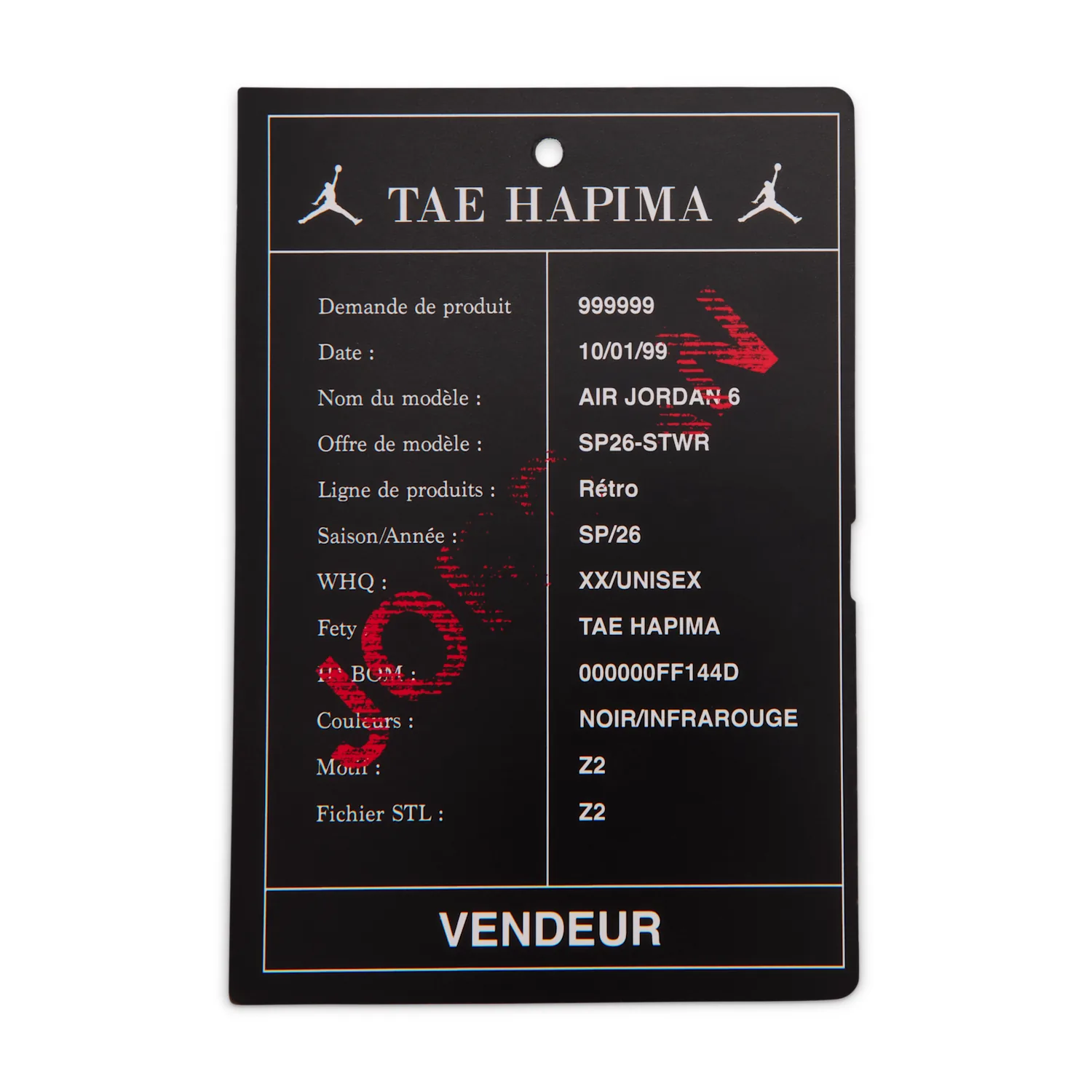 Air Jordan 6 Retro "Infrared Salesman" image 10