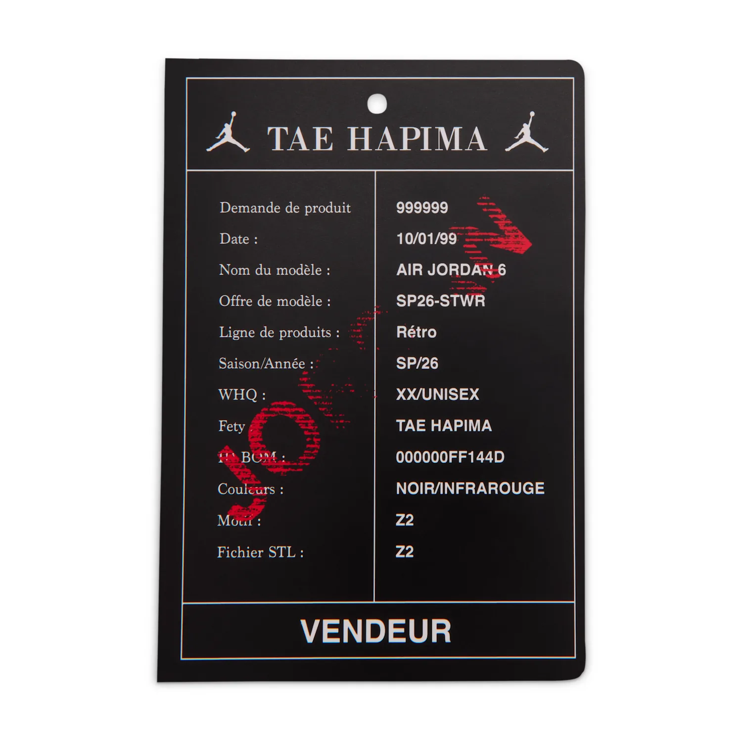 Jordan 6 Retro "Infrared Salesman" image 11