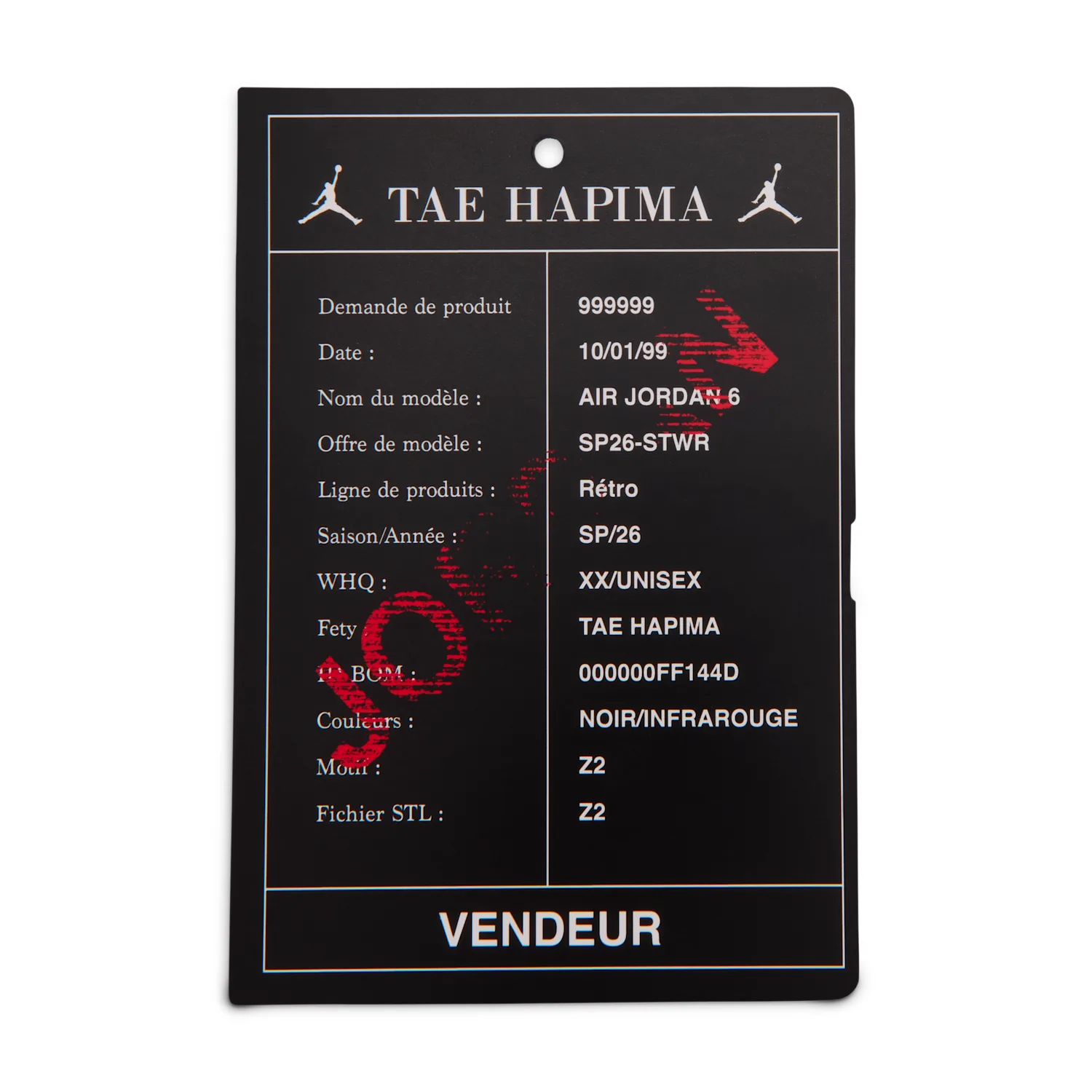 Jordan 6 Retro "Infrared Salesman" image 9