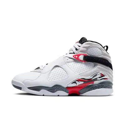 Air Jordan 8 Retro "White and True Red"