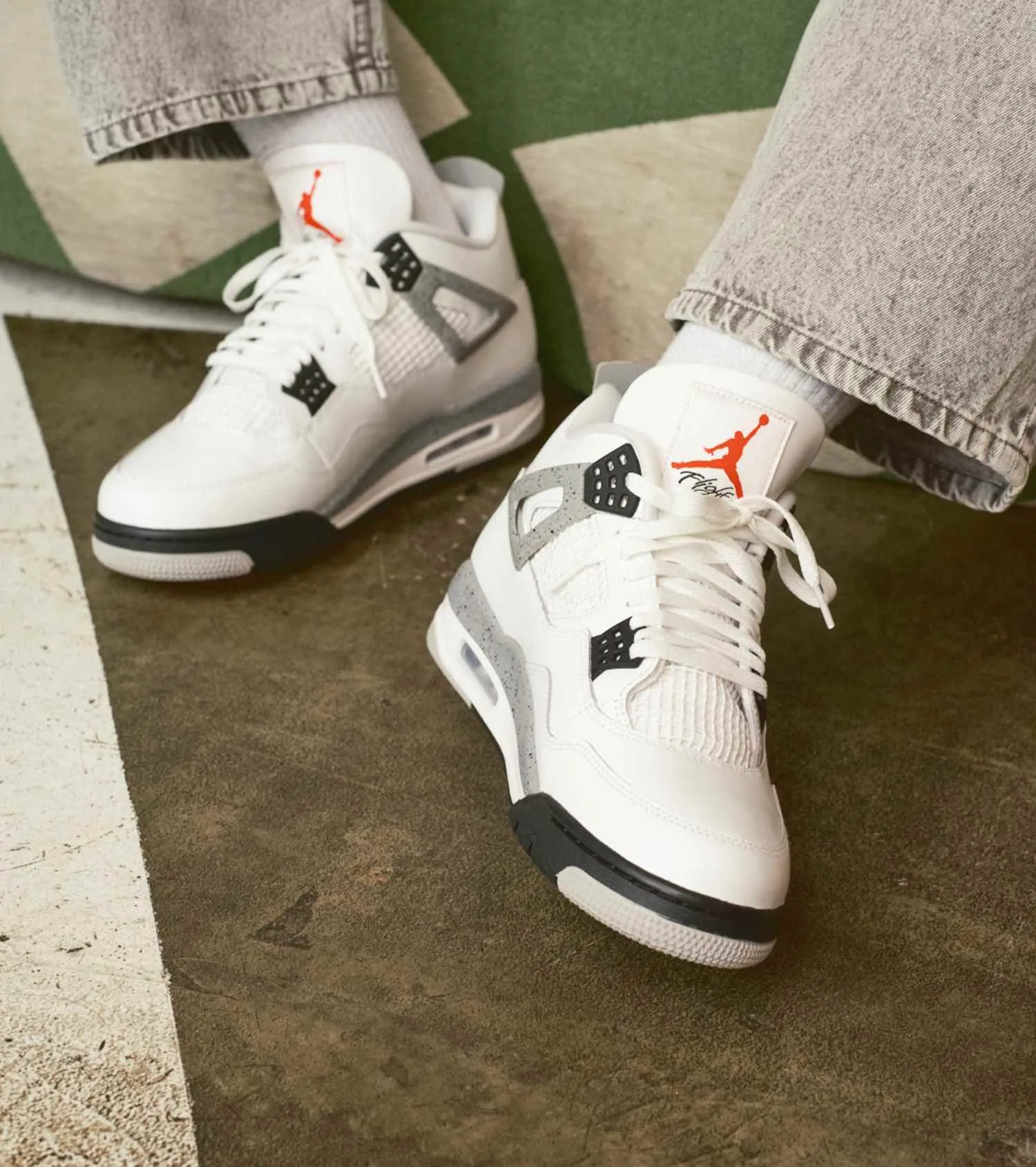 Air Jordan 4 Retro 'White Cement' image 12