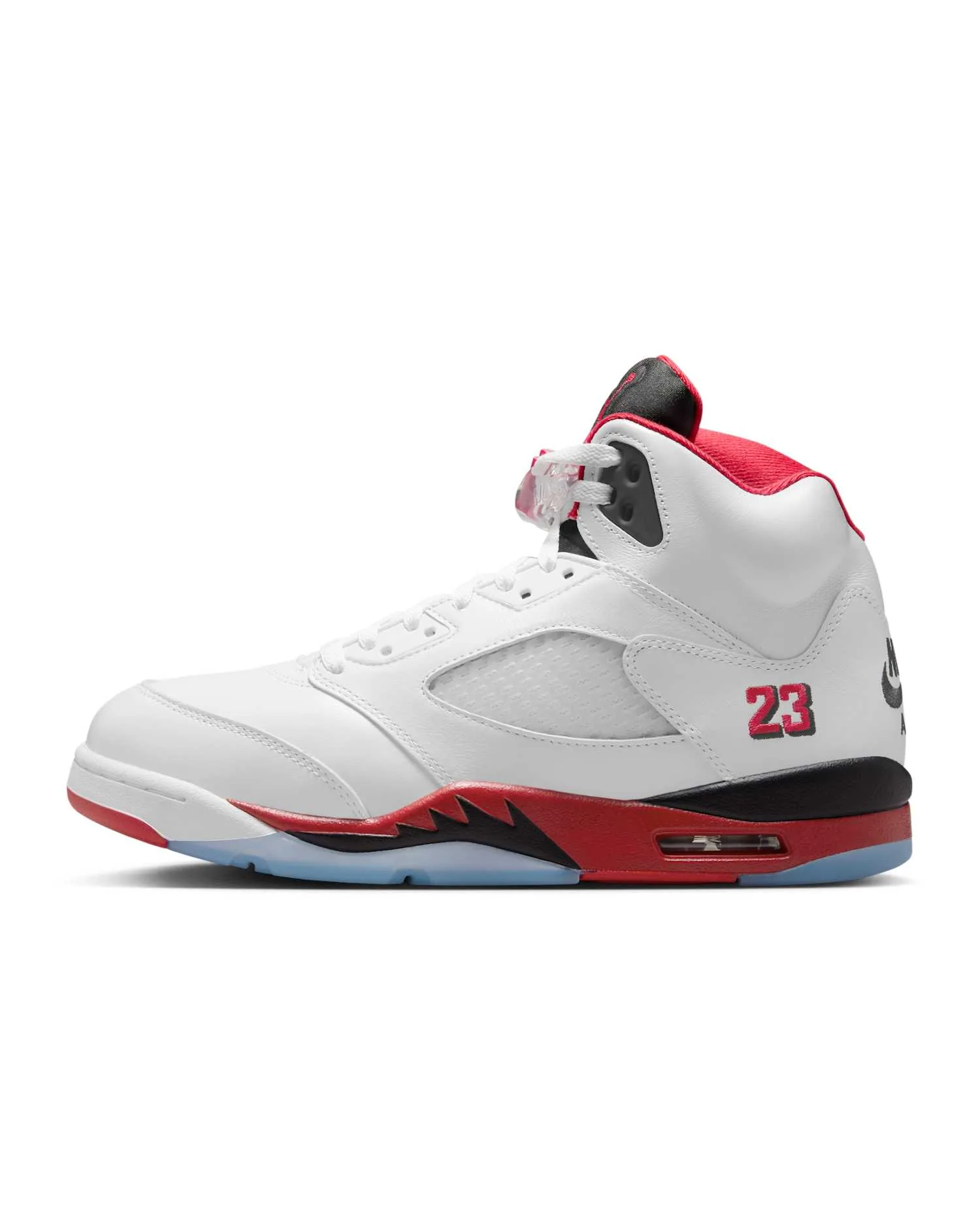 Jordan 5 Retro "Fire Red Black Tongue"
