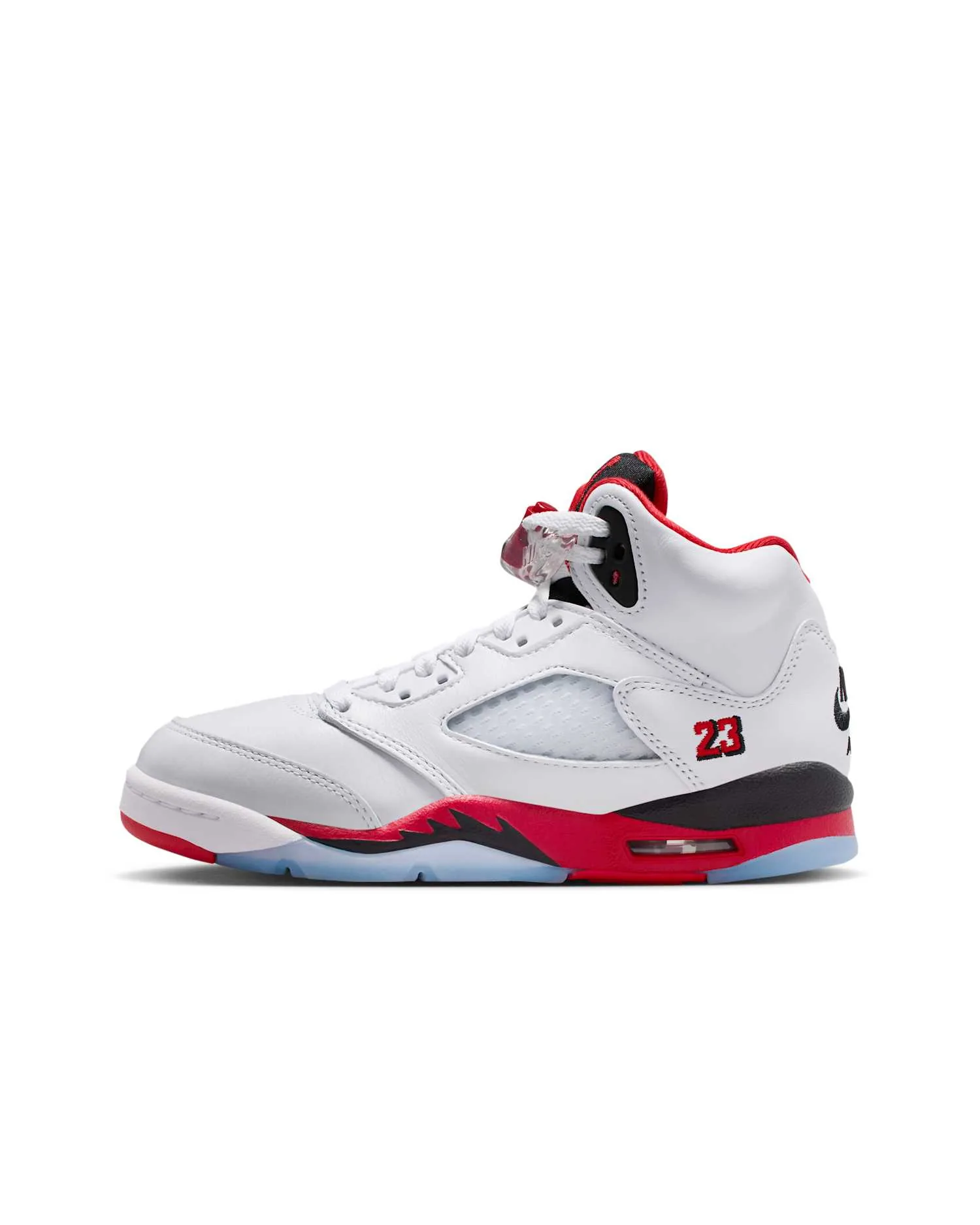 Jordan 5 Retro "Fire Red Black Tongue" image 4