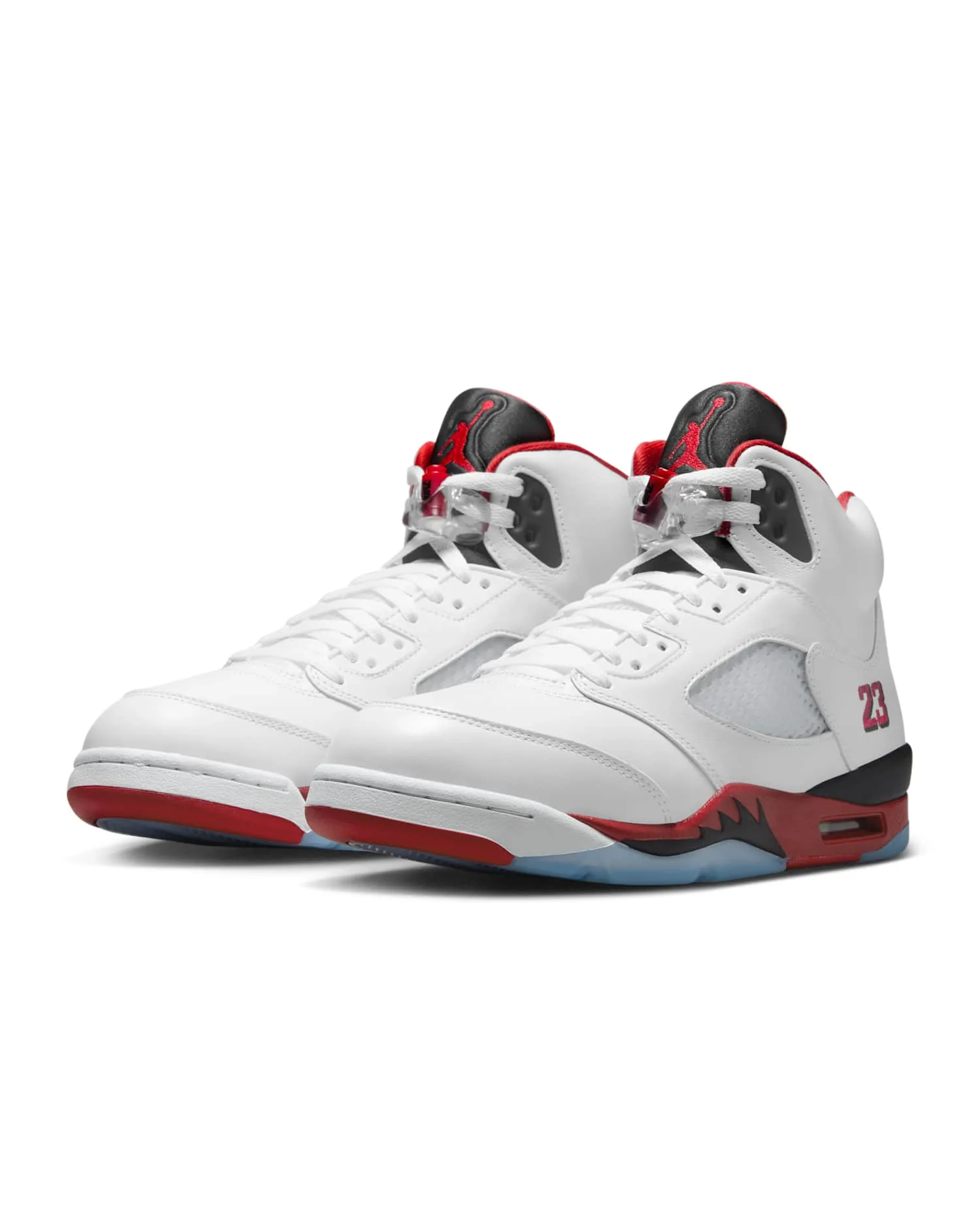 Jordan 5 Retro "Fire Red Black Tongue" image 11