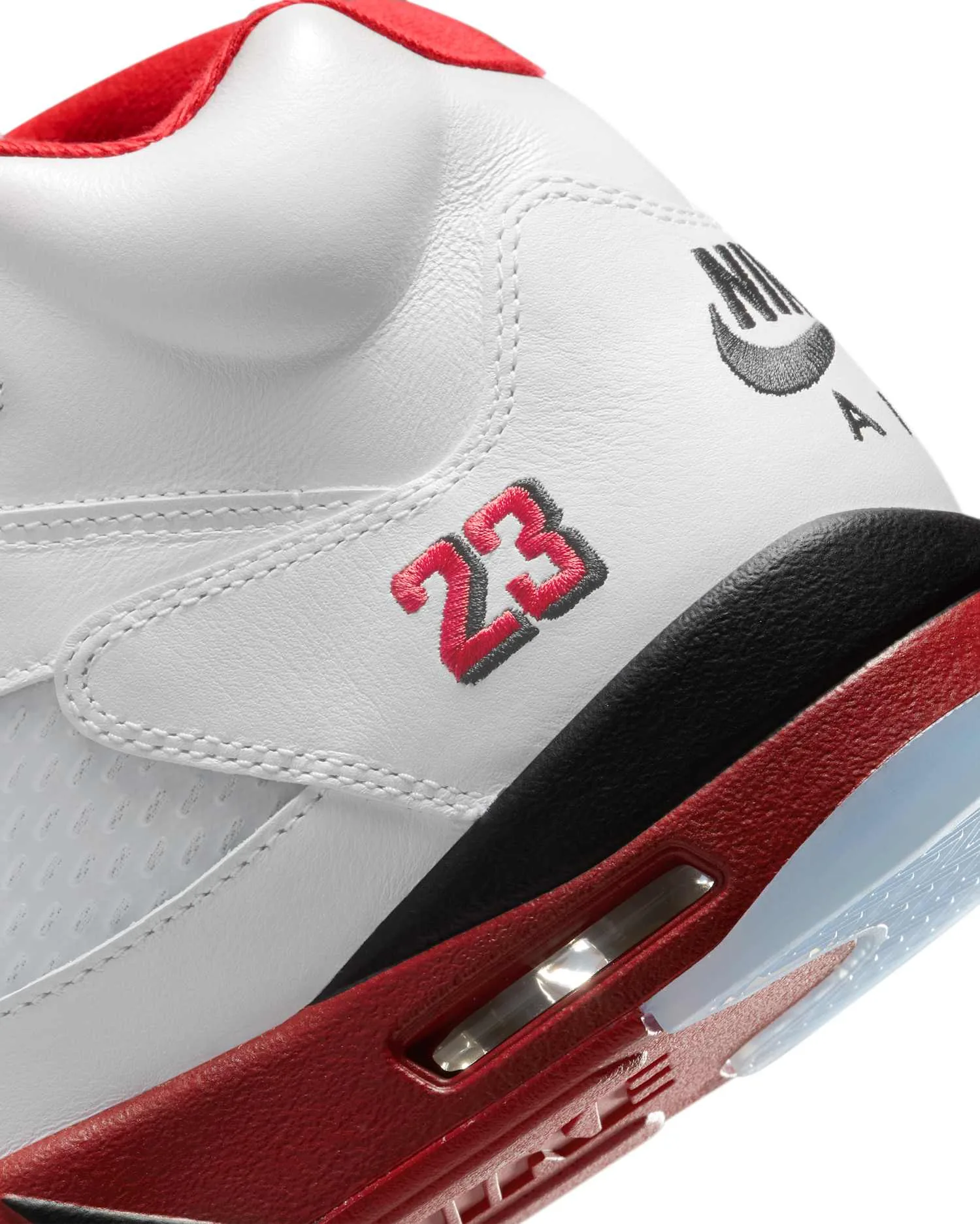 Jordan 5 Retro "Fire Red Black Tongue" image 13
