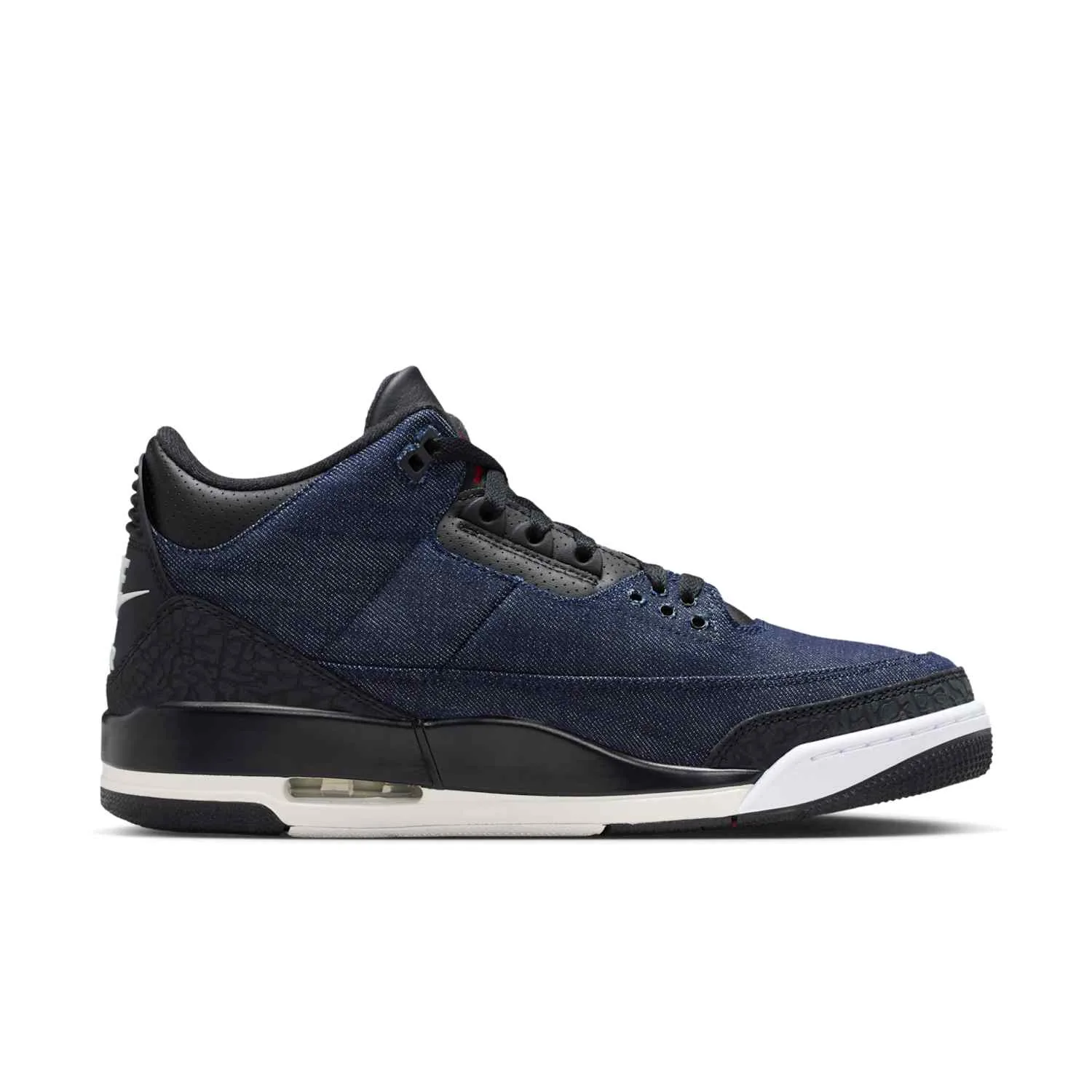 Air Jordan 3 x Levi's® "Indigo and Gym Red" image 3