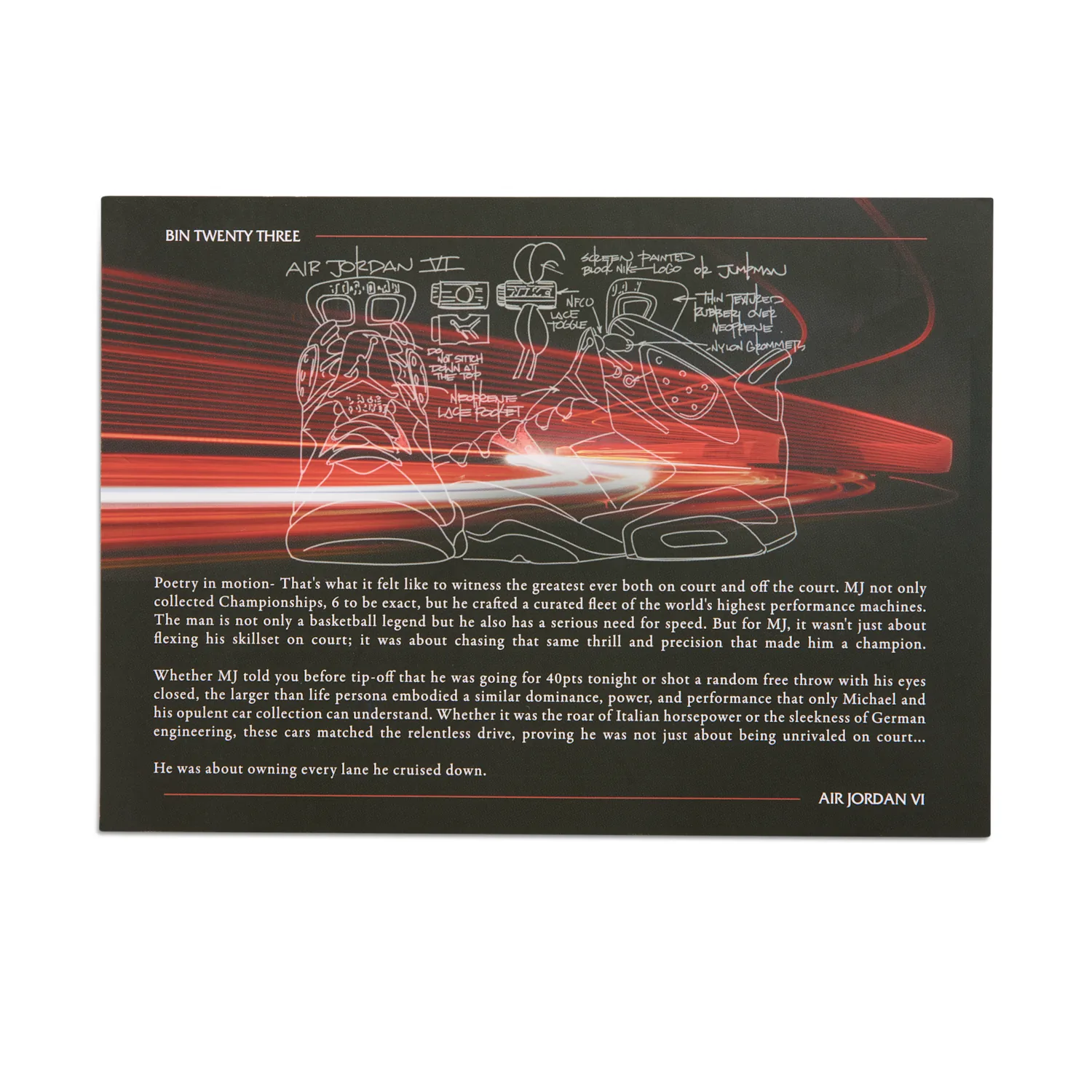 Air Jordan 6 Retro "Bin 23" image 2