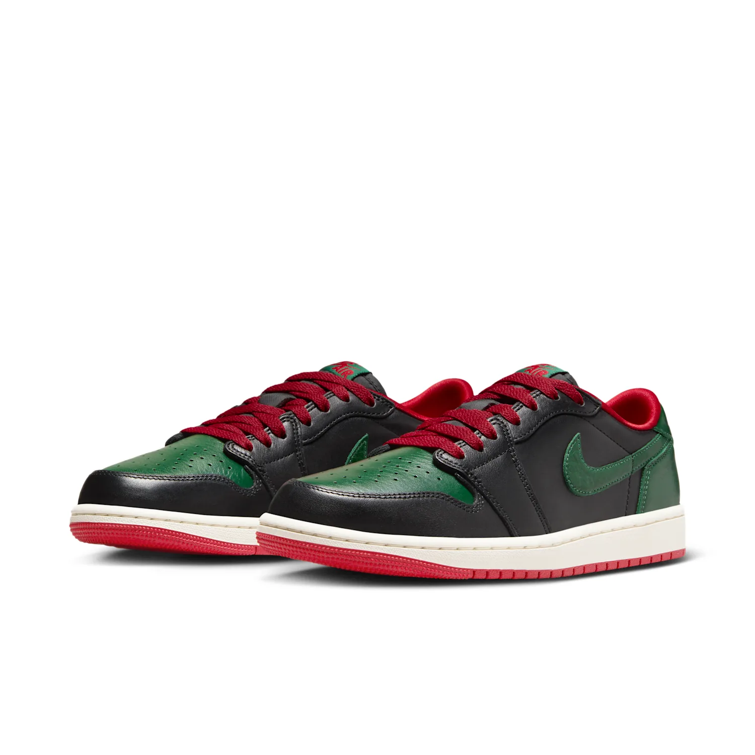 Air Jordan 1 Low OG "Black/Gorge Green" image 5