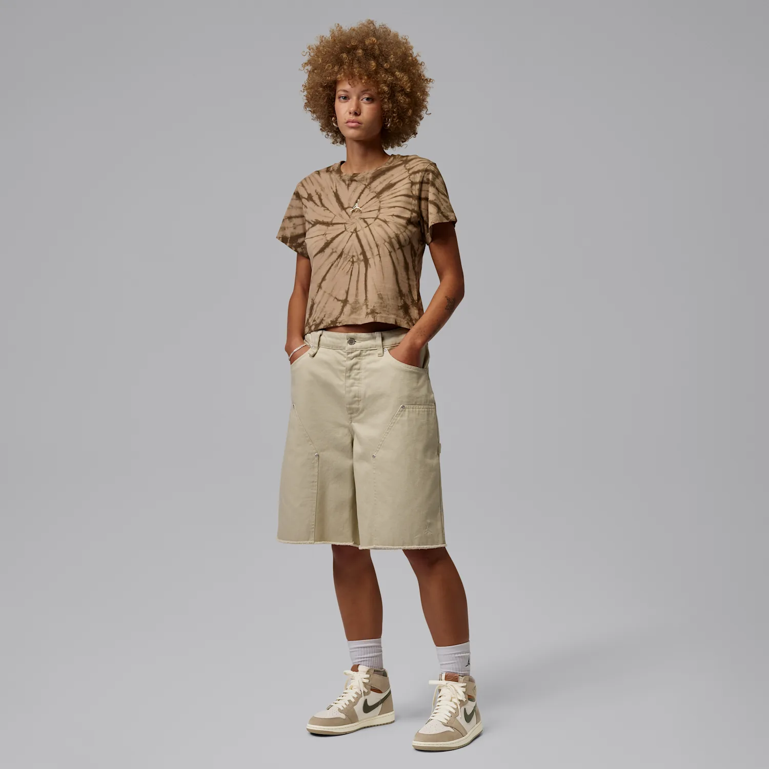 Air Jordan 1 High OG "Khaki" image 3