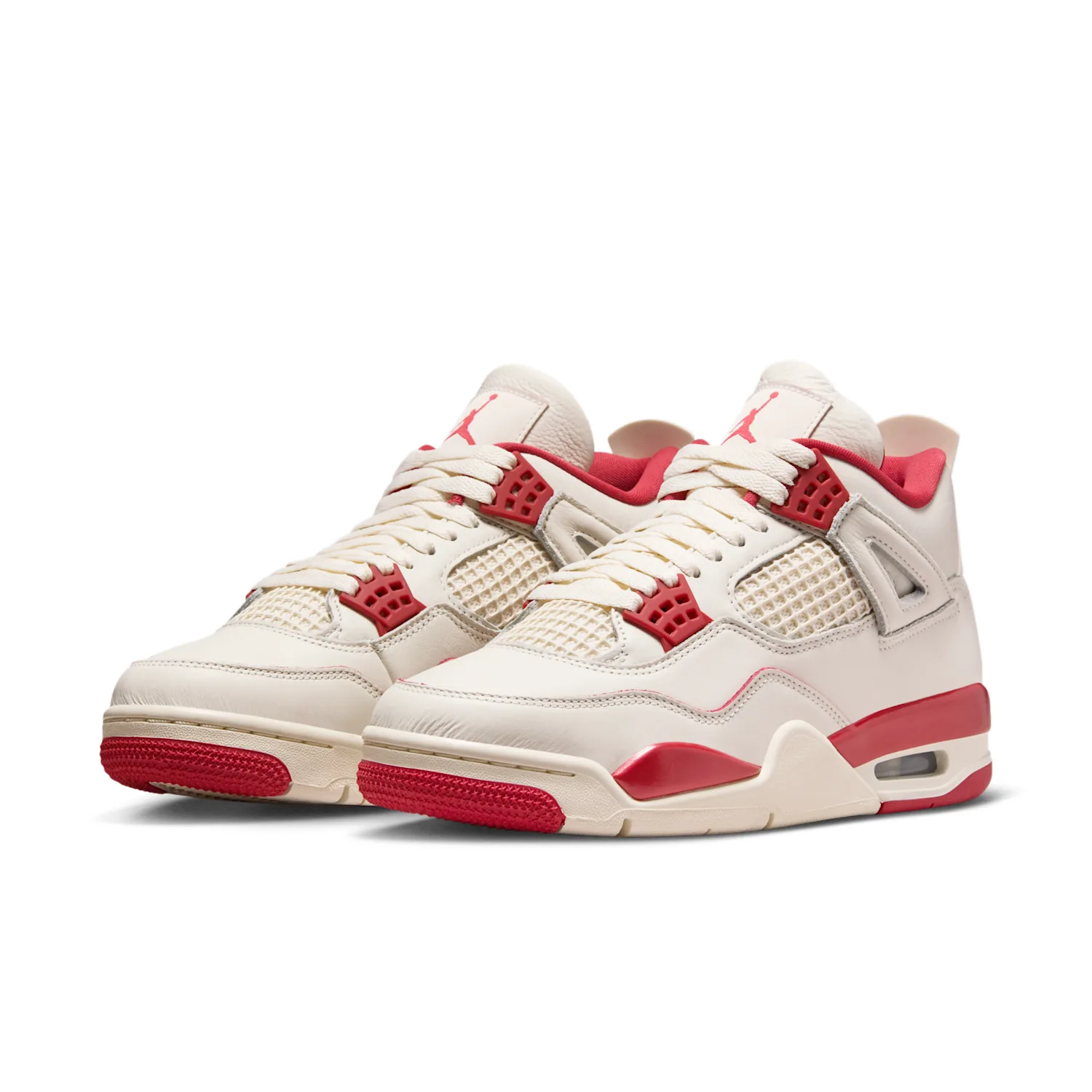 Air Jordan 4 Retro "Pale Ivory and Tough Red" image 9