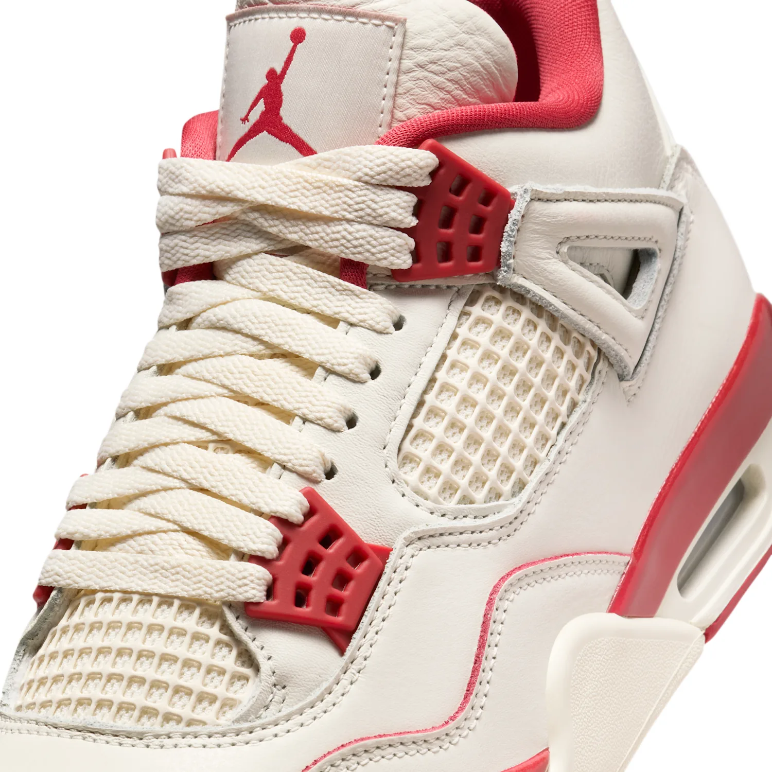 Air Jordan 4 Retro "Pale Ivory and Tough Red" image 11