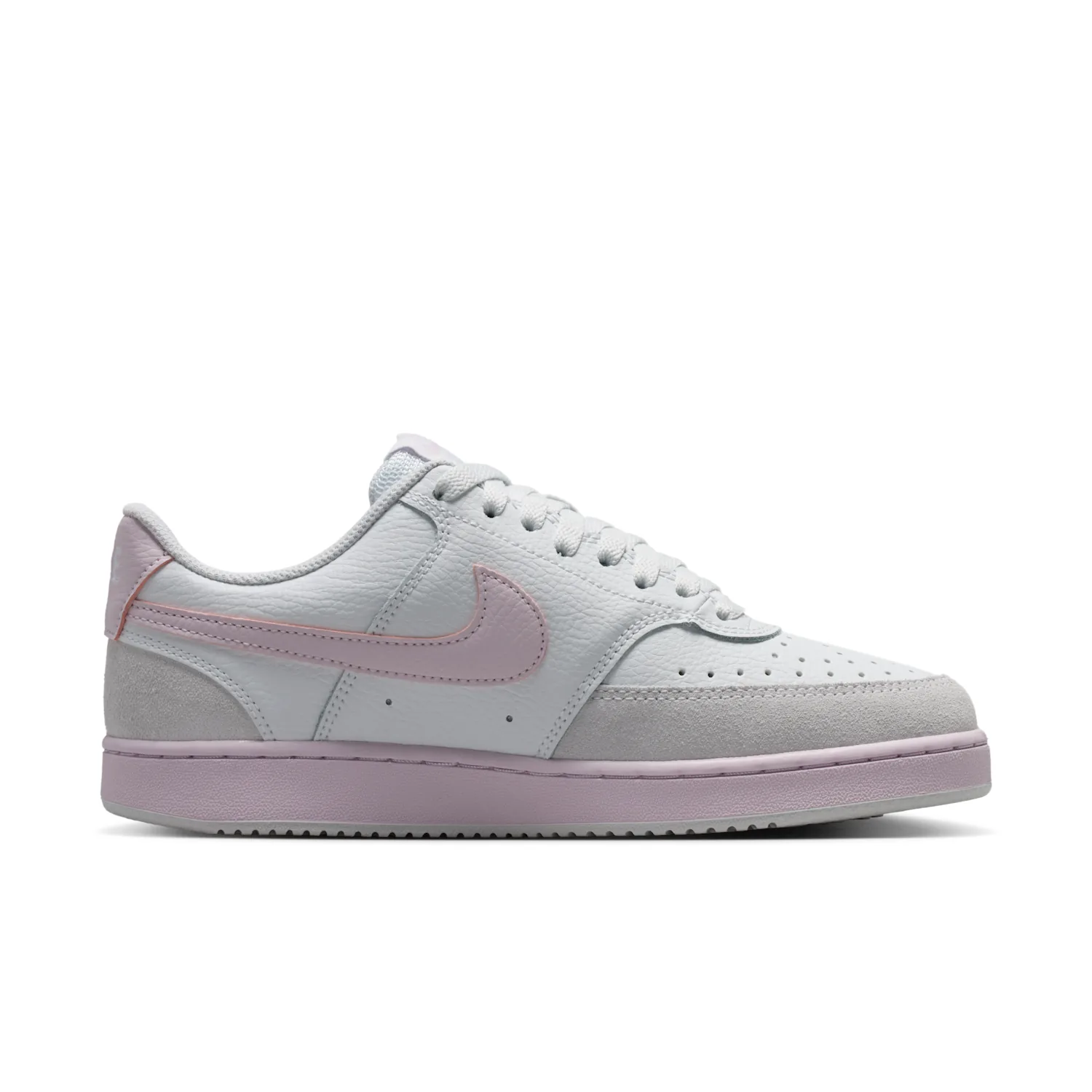 Nike Court Vision Low Suede image 3