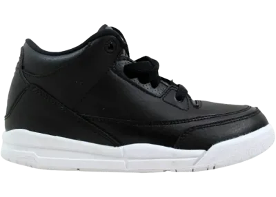 Air Jordan 3 Retro Black (PS)