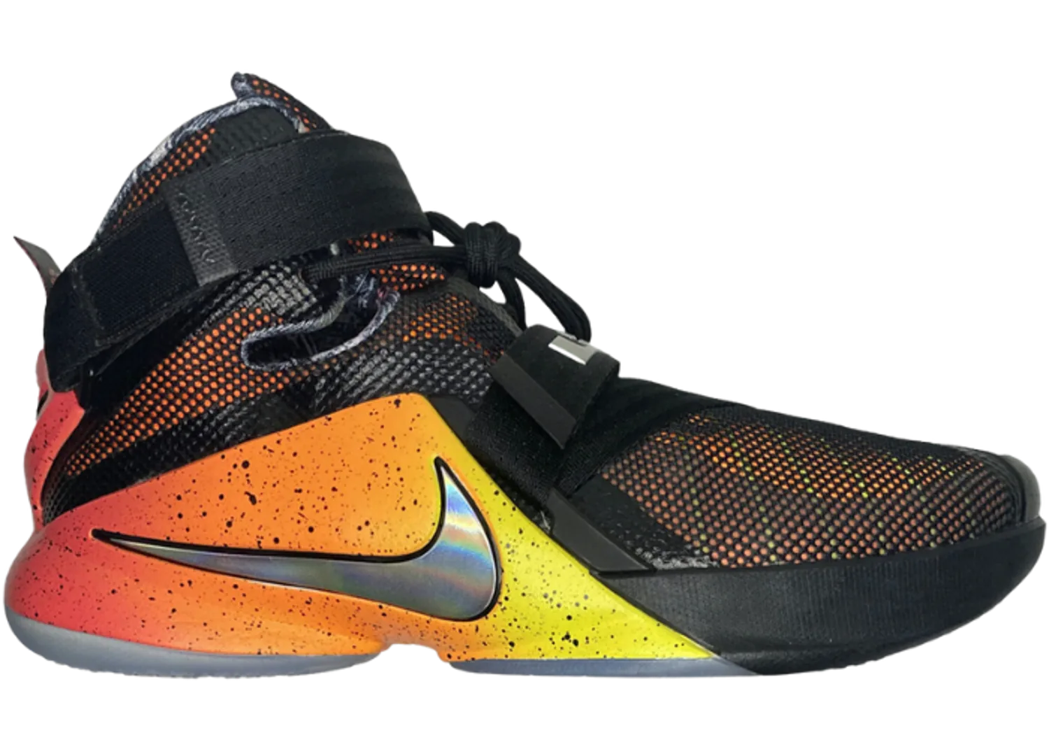 Nike LeBron Zoom Soldier 9 LTD Black Bright Citrus