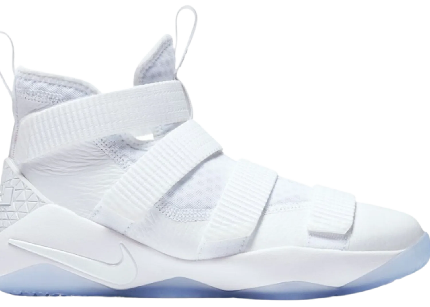 Nike LeBron Zoom Soldier 11 Triple White (GS)