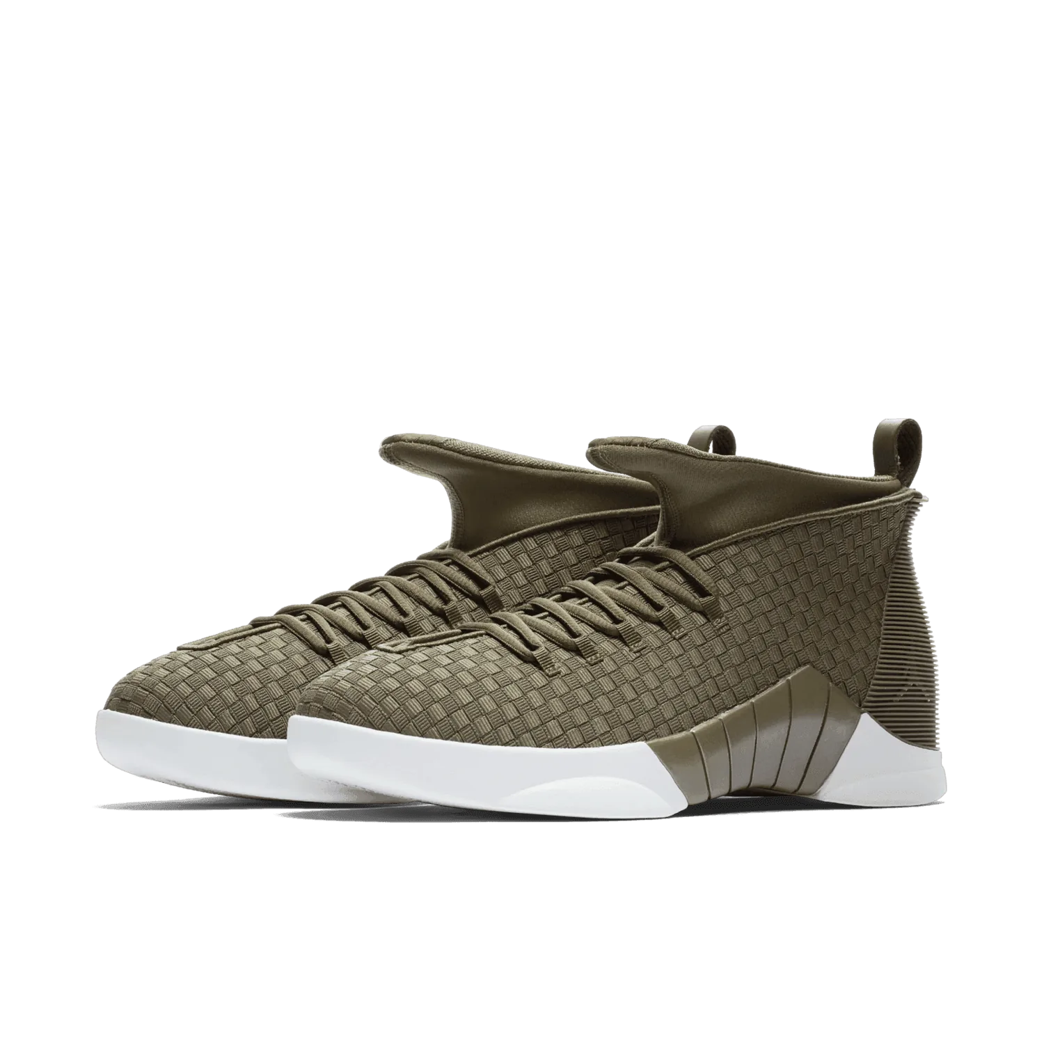 Air Jordan 15 Retro PSNY Woven Olive image 4