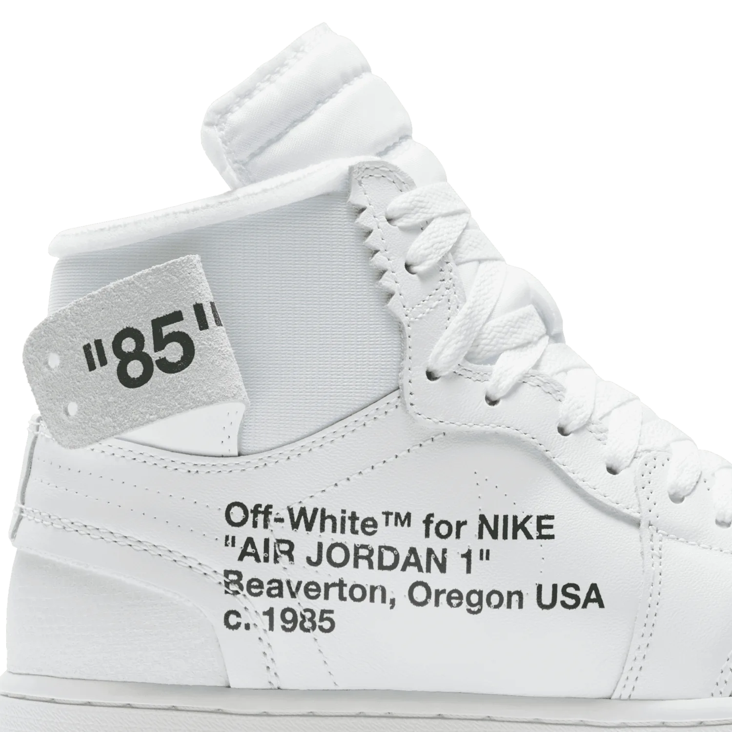 Air Jordan 1 Retro High Off-White Euro (GS) image 5