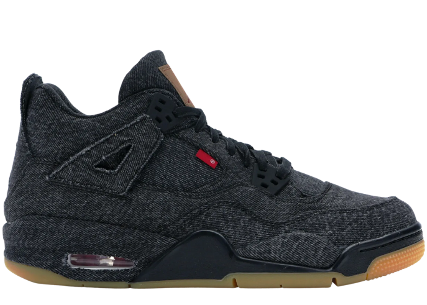 Air Jordan 4 Retro Levi's Black (GS) (Levi's Tag)