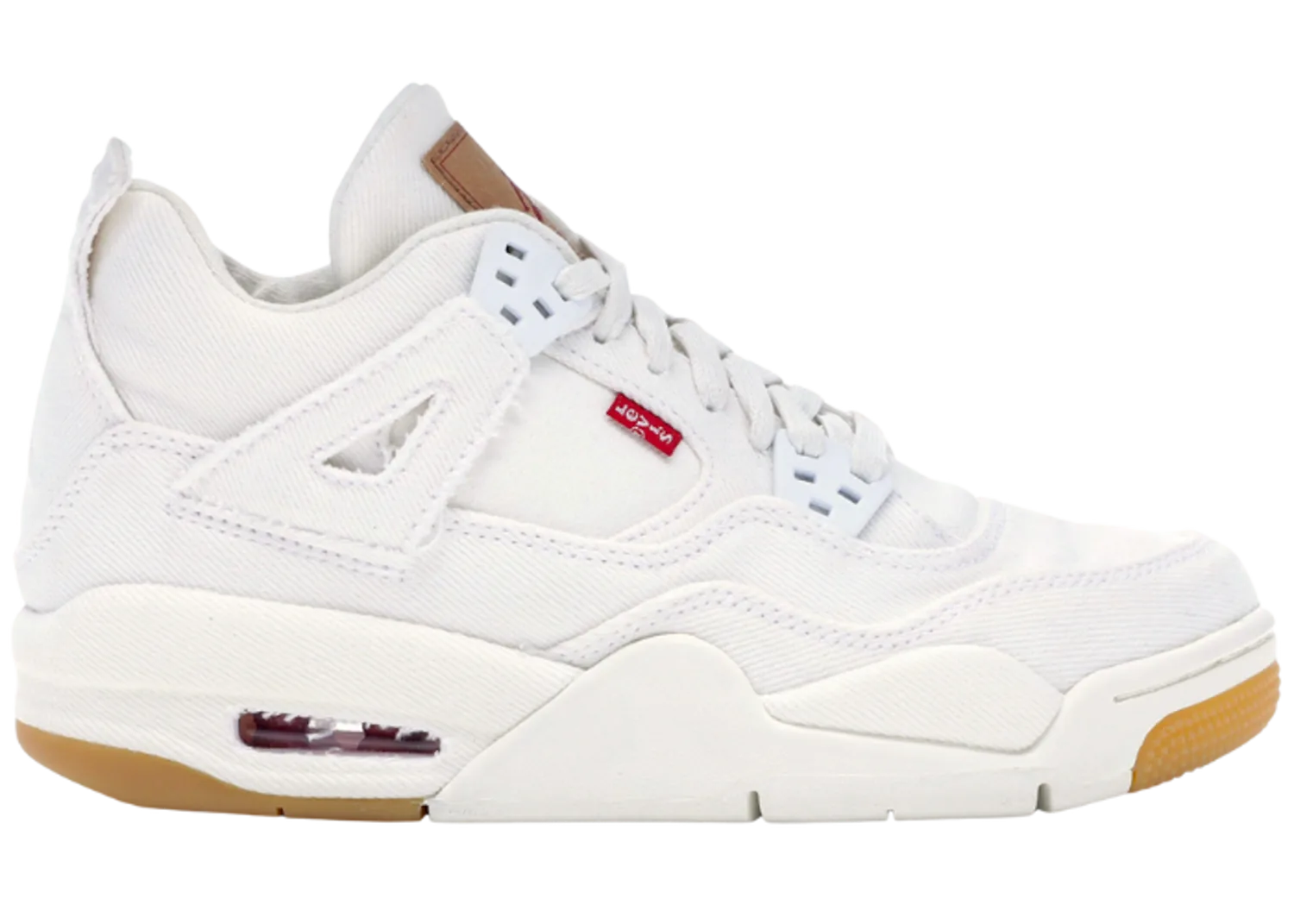 Air Jordan 4 Retro Levi's White (GS) (Levi's Tag)