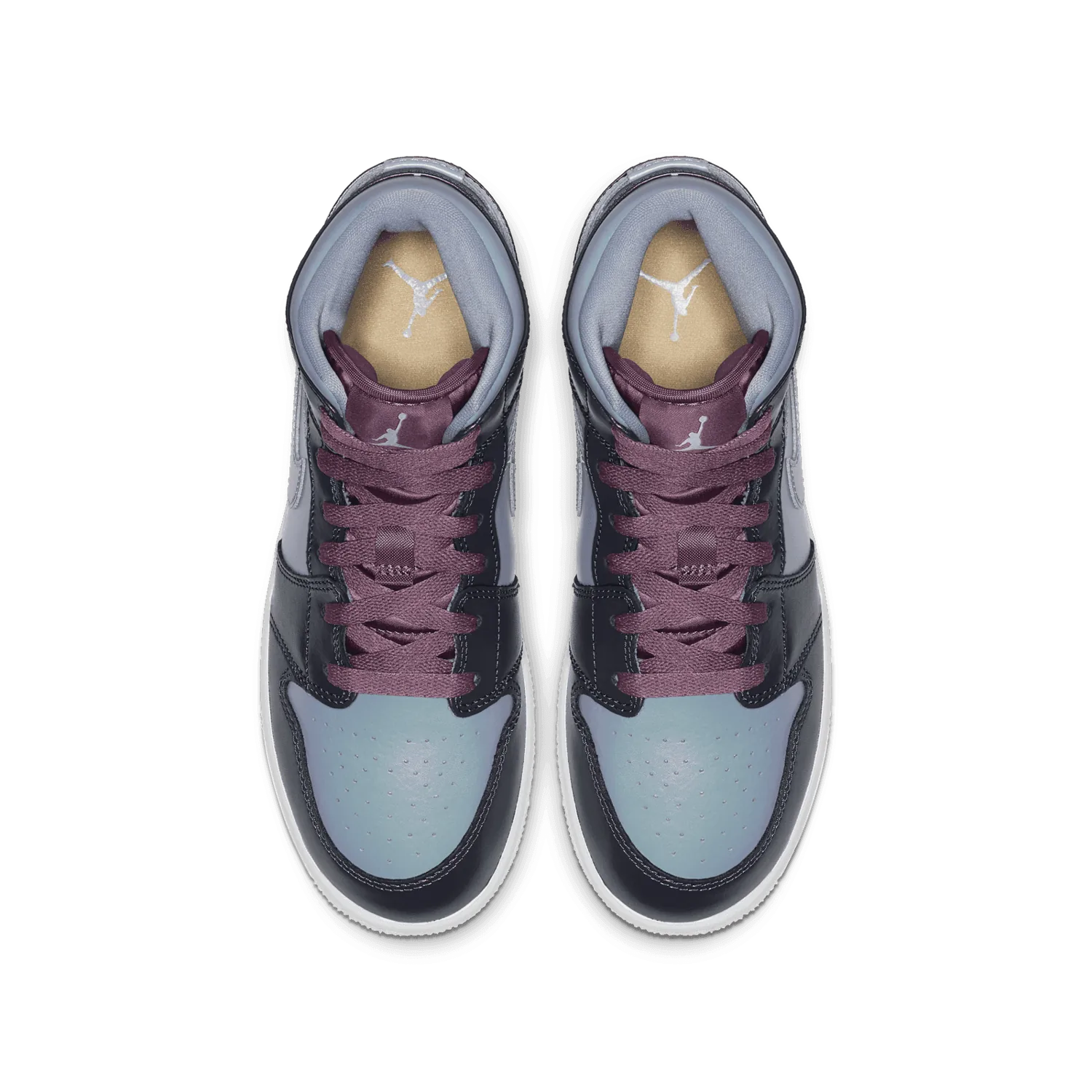 Jordan 1 Mid Monsoon Blue (GS) image 3
