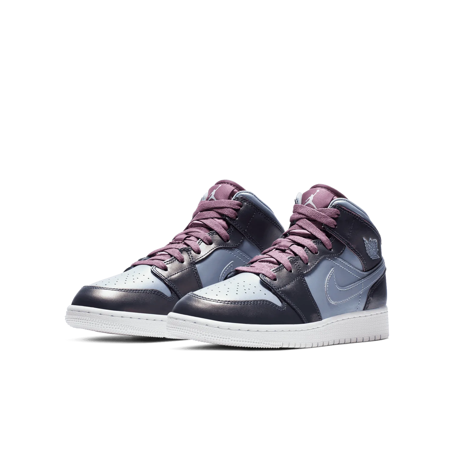Jordan 1 Mid Monsoon Blue (GS) image 4