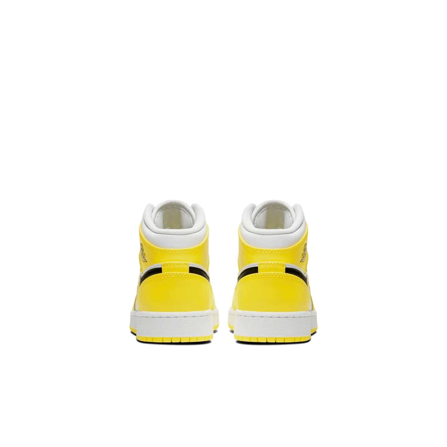 Jordan 1 Mid Dynamic Yellow Floral (GS) image 5