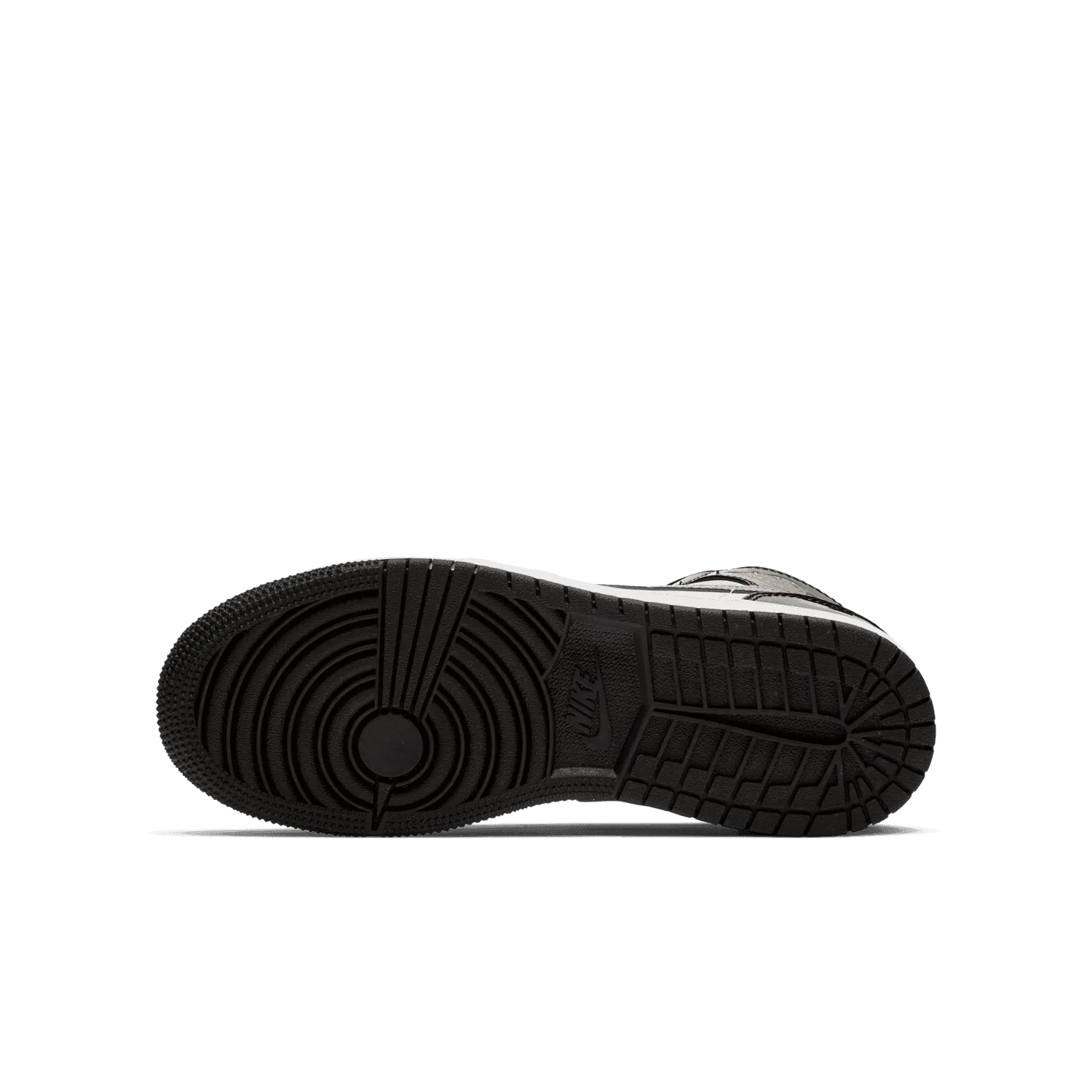 Air Jordan 1 Mid Patent Black White Gold (GS)