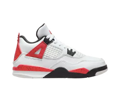 Air Jordan 4 Retro Red Cement (PS)