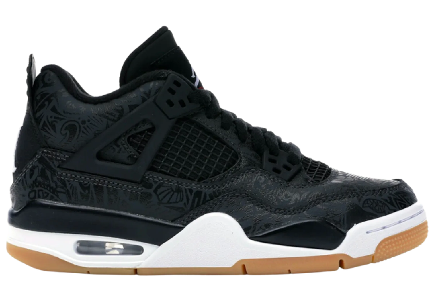 Air Jordan 4 Retro Laser Black Gum (GS)