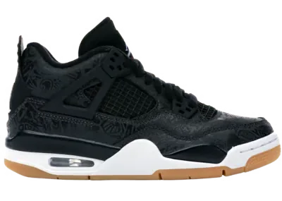 Air Jordan 4 Retro Laser Black Gum (GS)