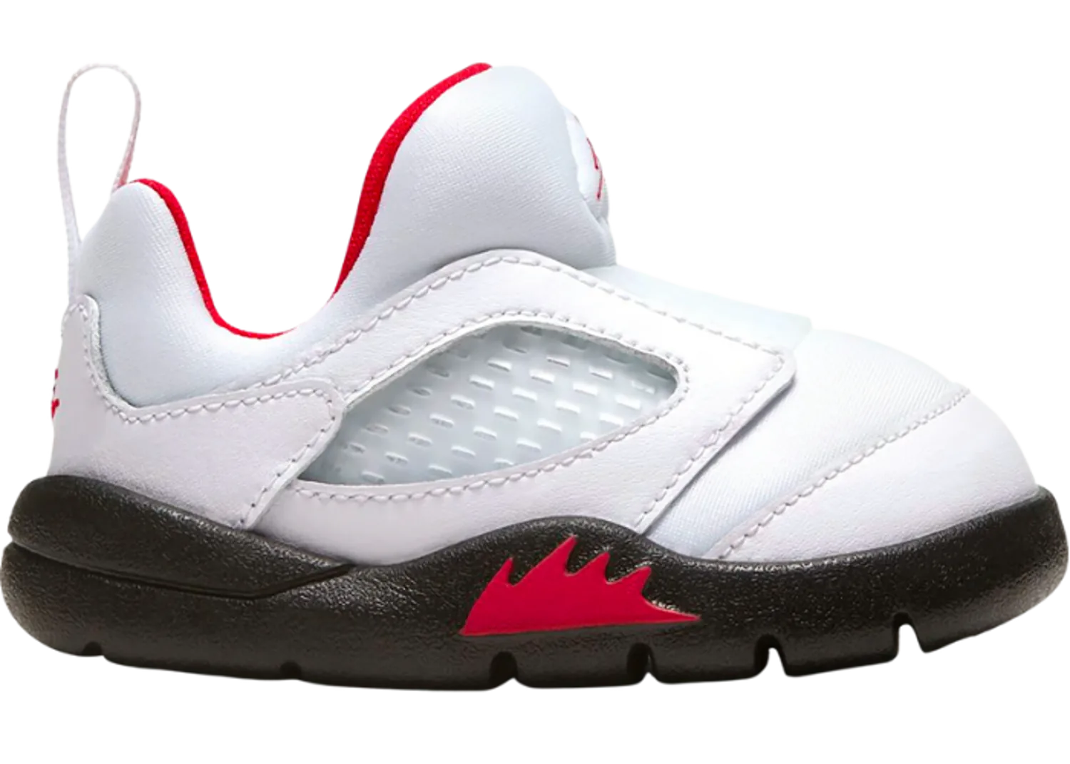 Air Jordan 5 Retro Little Flex White Black University Red (PS) image 2