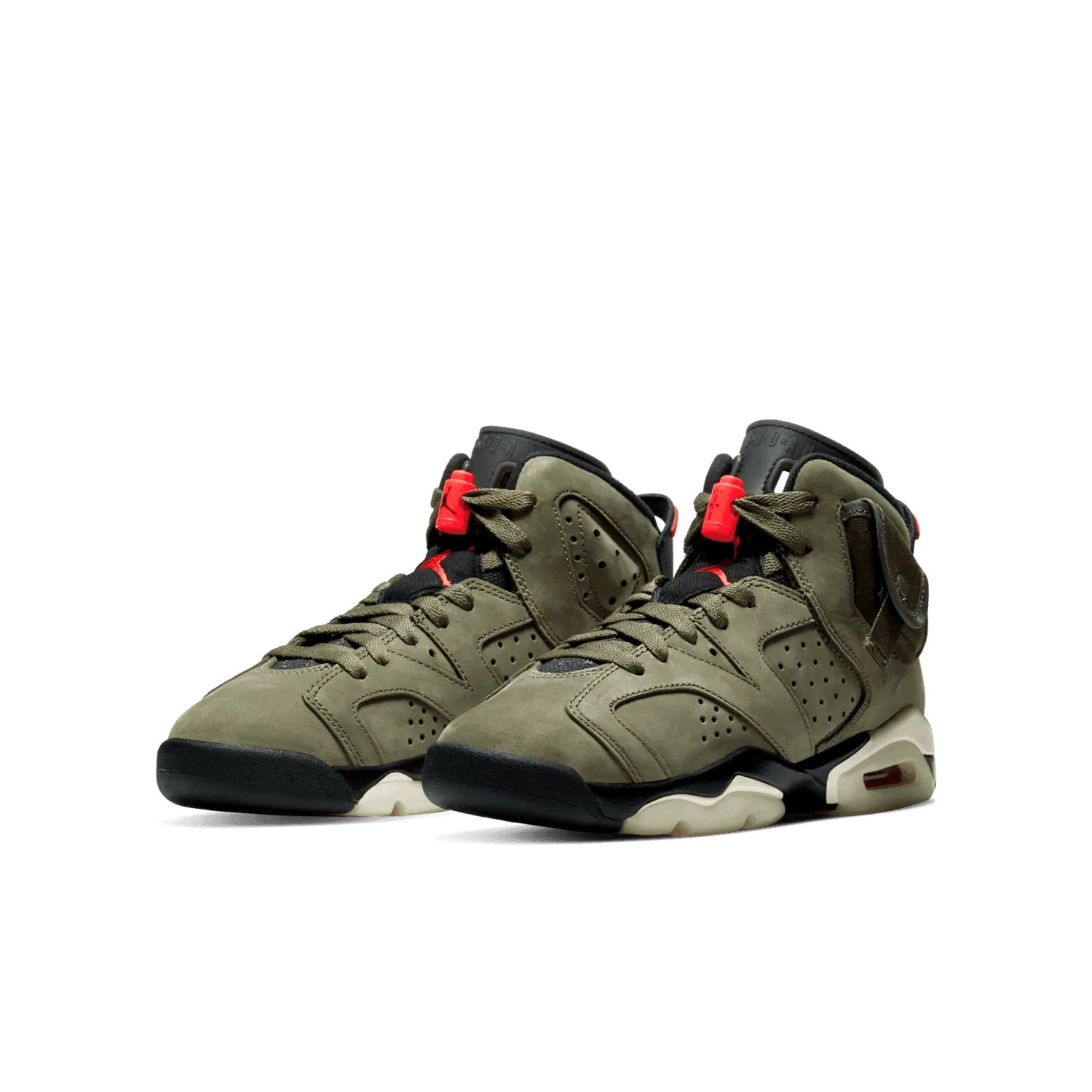Air Jordan 6 Retro Travis Scott Olive (GS) image 6