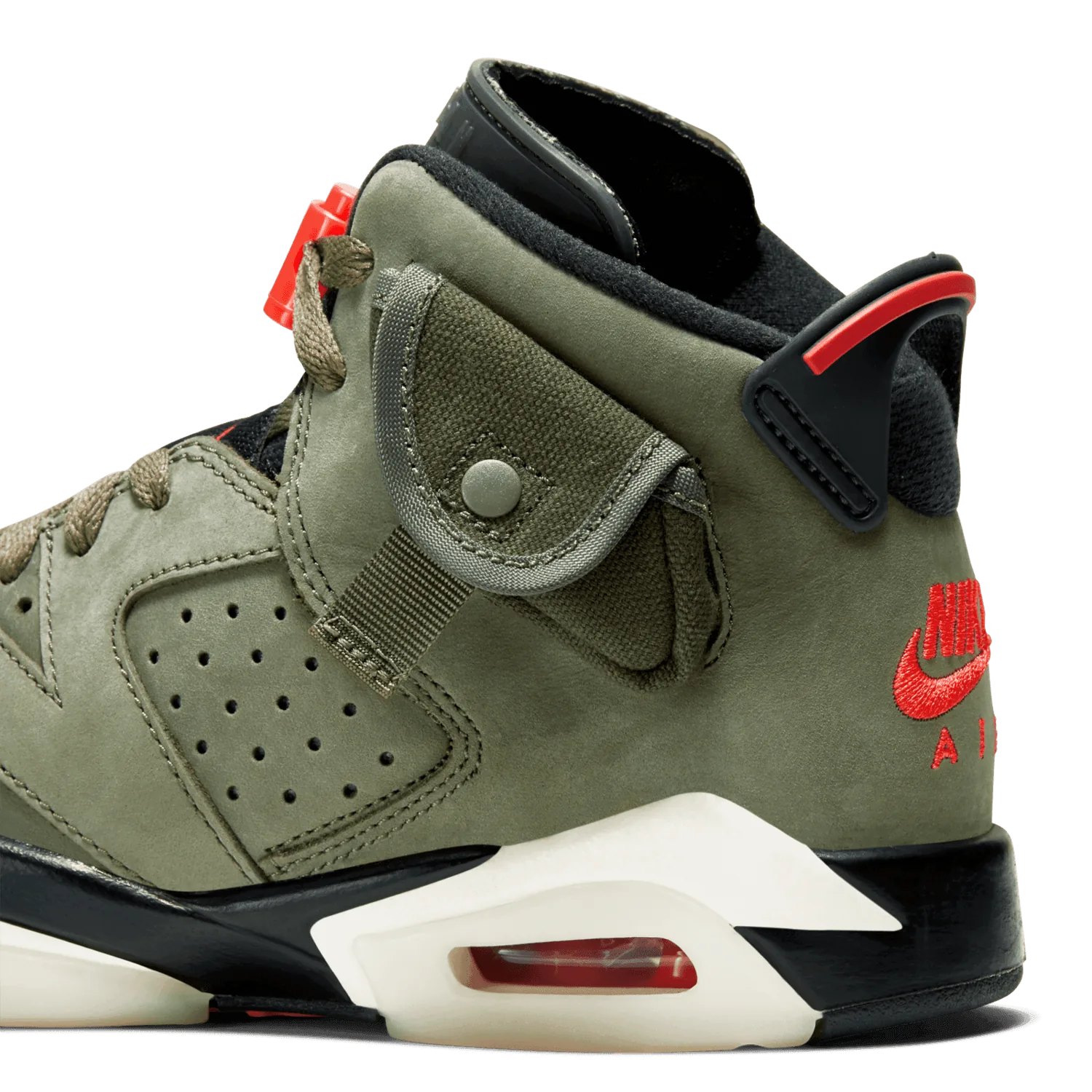 Air Jordan 6 Retro Travis Scott Olive (GS) image 10