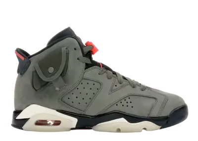 Air Jordan 6 Retro Travis Scott Olive (GS)