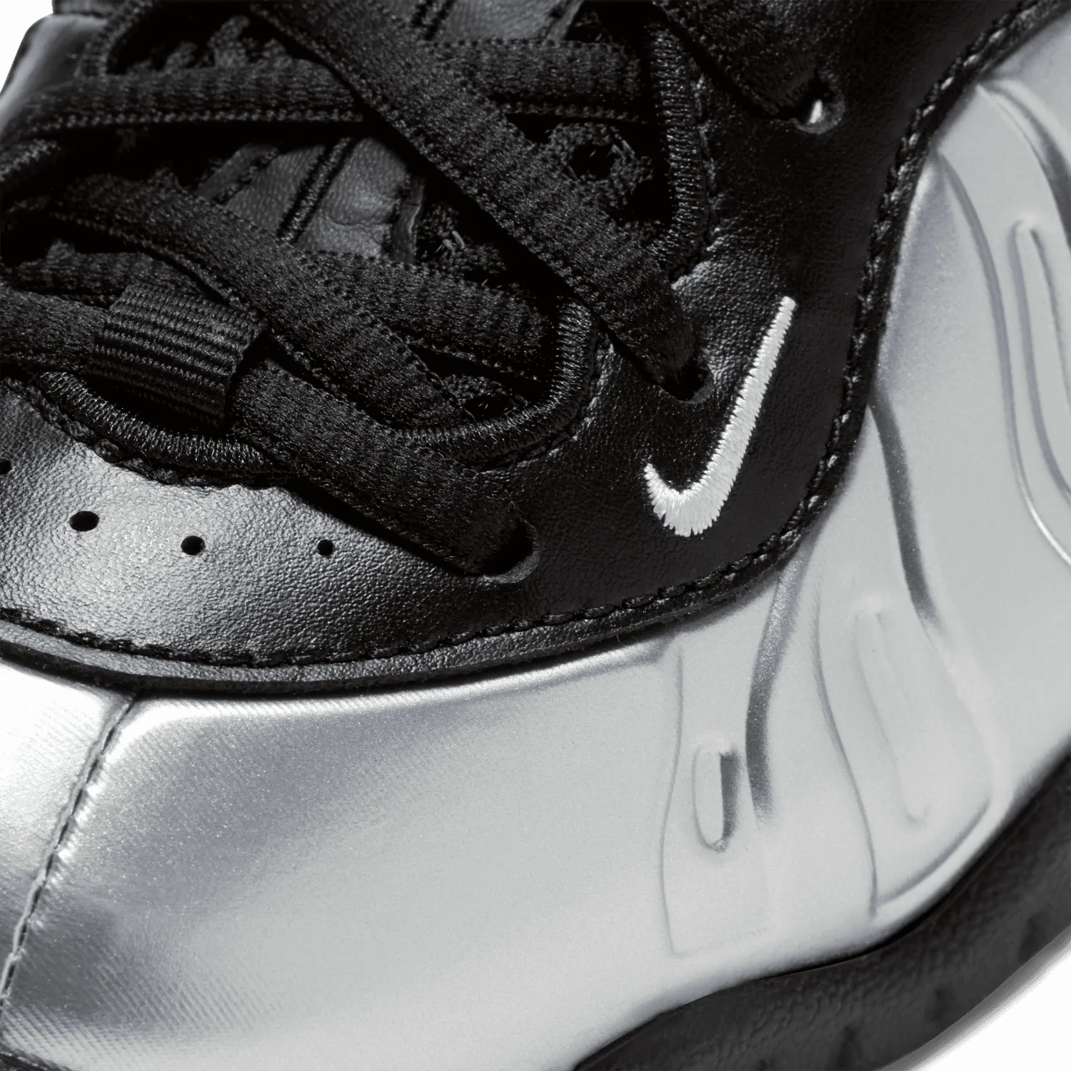 Nike Air Foamposite One Chrome Black (GS) image 6