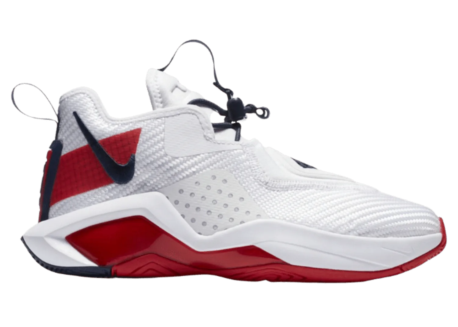 Nike LeBron Solder 14 White University Red (GS)