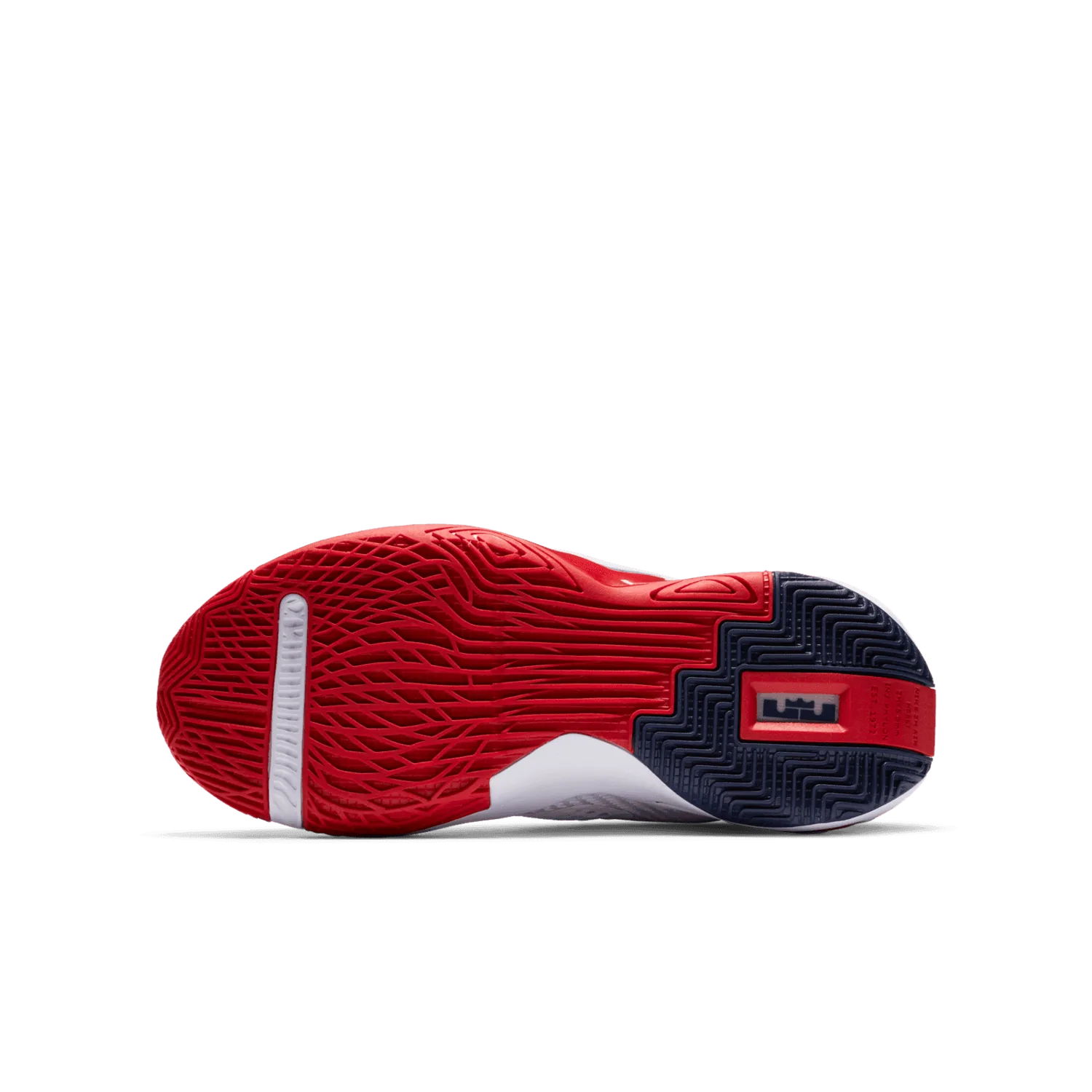 Nike LeBron Solder 14 White University Red (GS) image 2