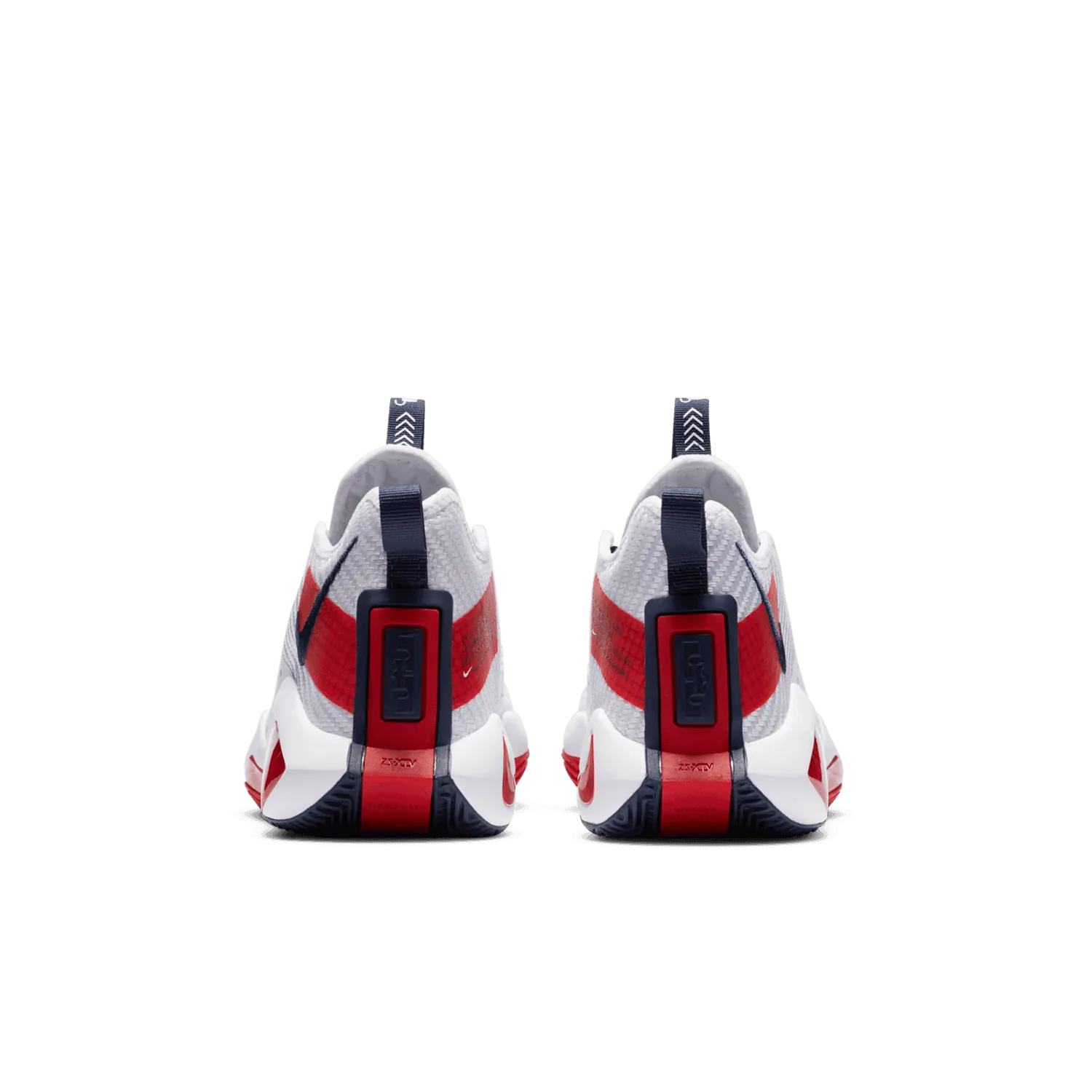 Nike LeBron Solder 14 White University Red (GS) image 5