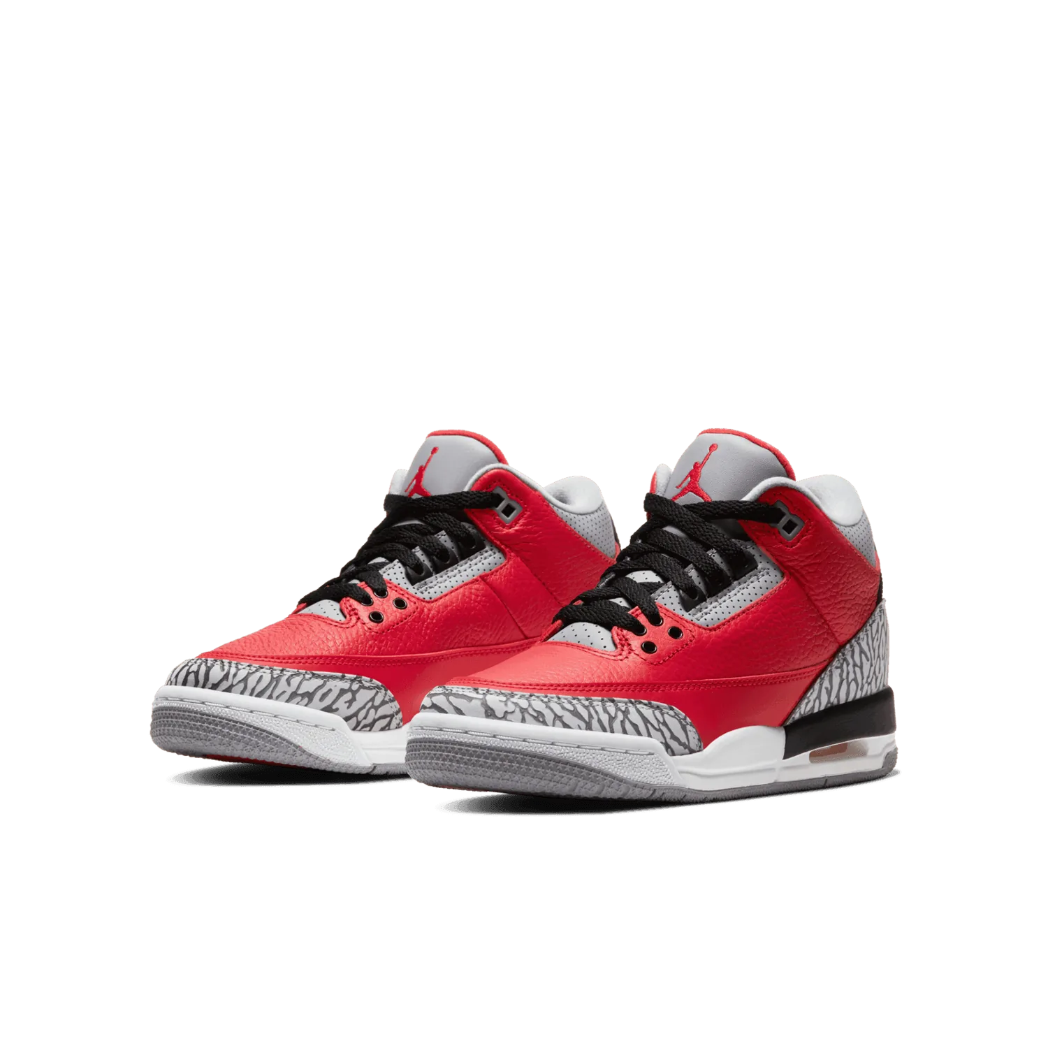 Air Jordan 3 Retro SE Fire Red (GS) image 4