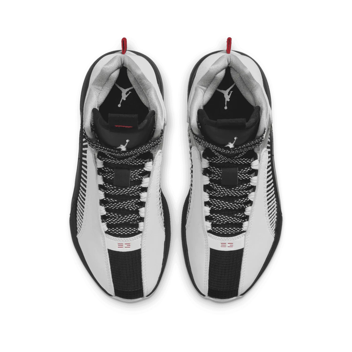 Air Jordan XXXV White Metallic Silver Black (GS) image 3