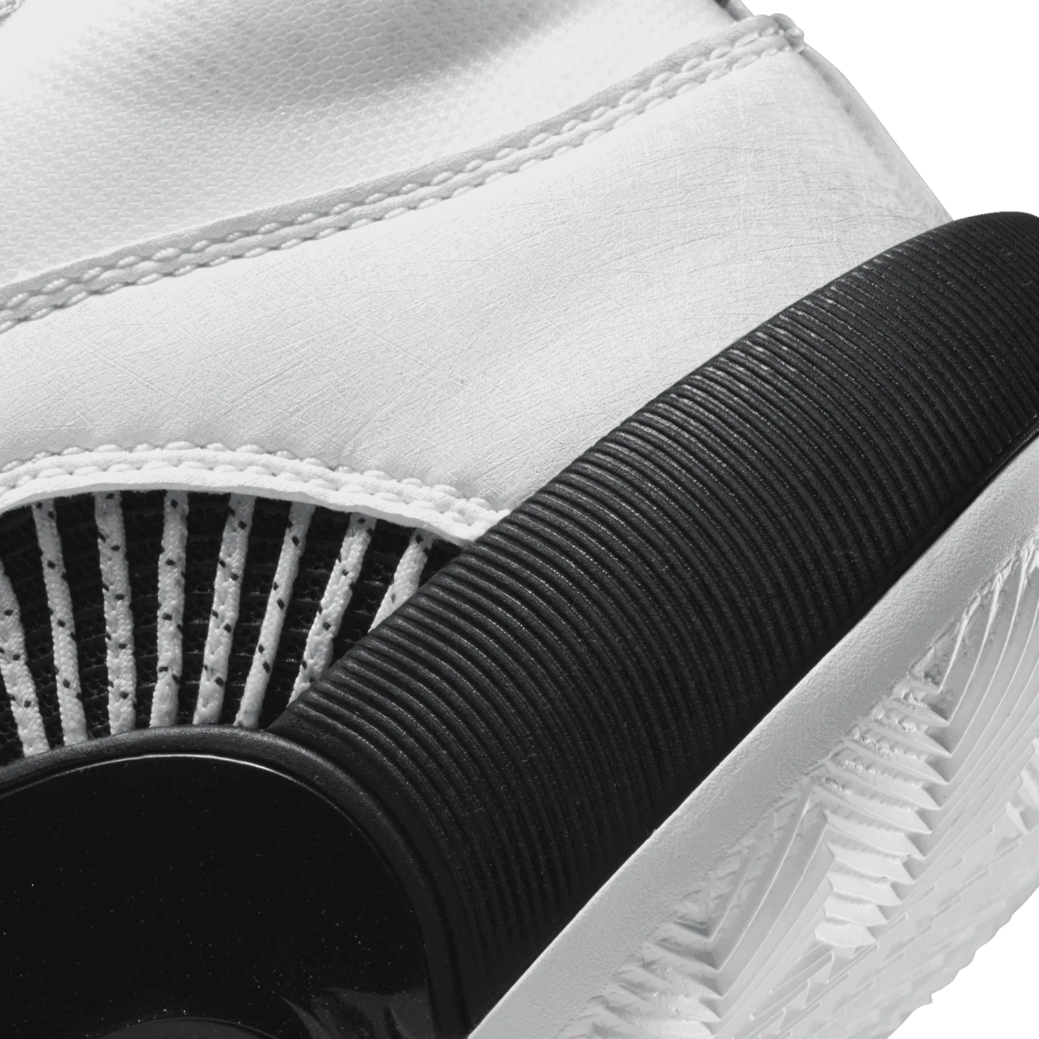 Air Jordan XXXV White Metallic Silver Black (GS) image 7