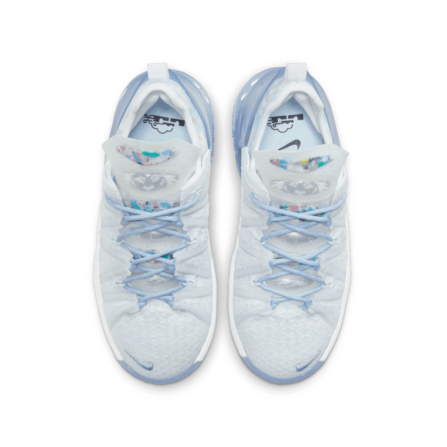 Nike LeBron 18 NRG Blue Tint (GS) image 3