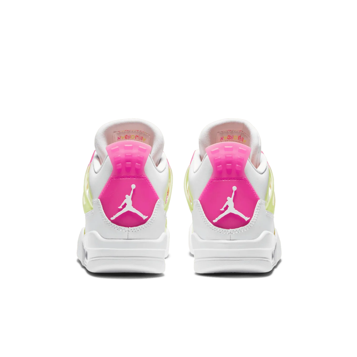 Air Jordan 4 Retro White Lemon Pink (GS) image 5