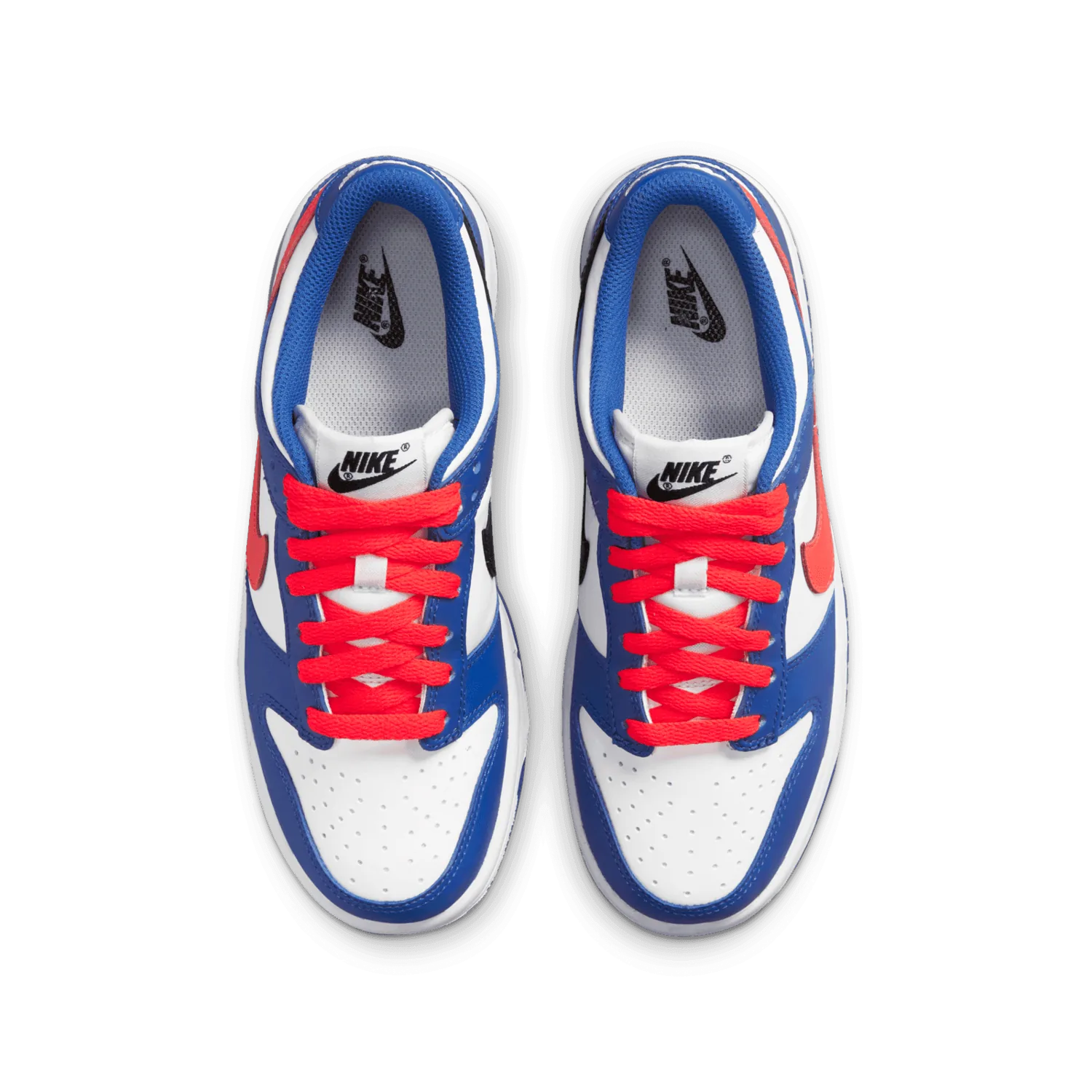 Nike Dunk Low Bright Crimson Game Royal (GS) image 3