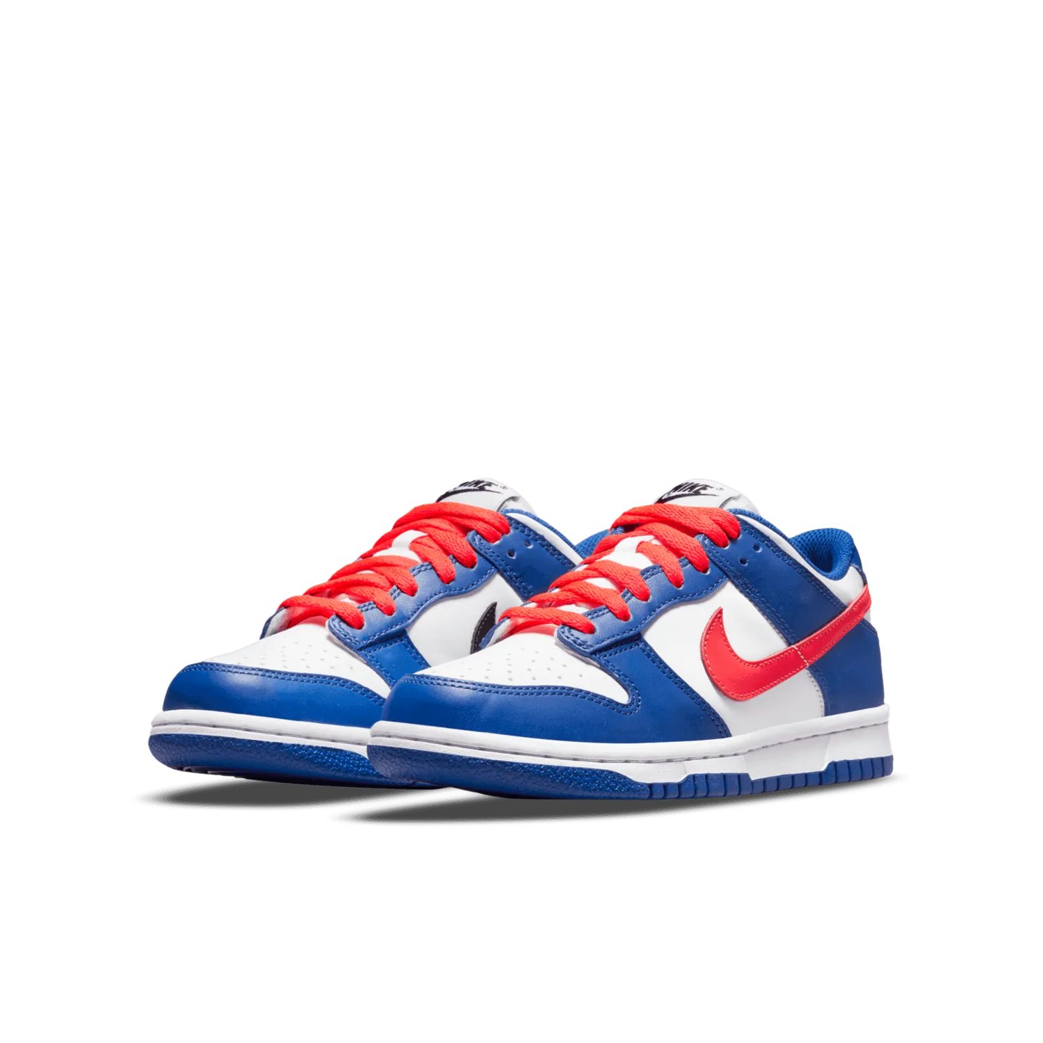 Nike Dunk Low Bright Crimson Game Royal (GS) image 4