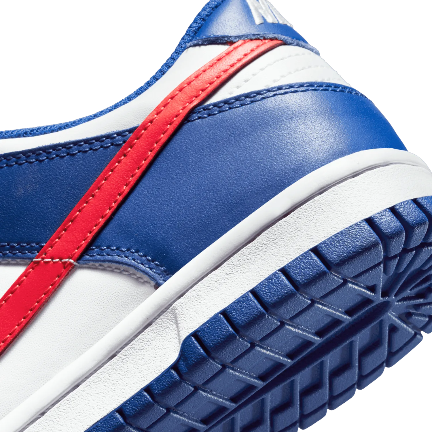 Nike Dunk Low Bright Crimson Game Royal (GS) image 7