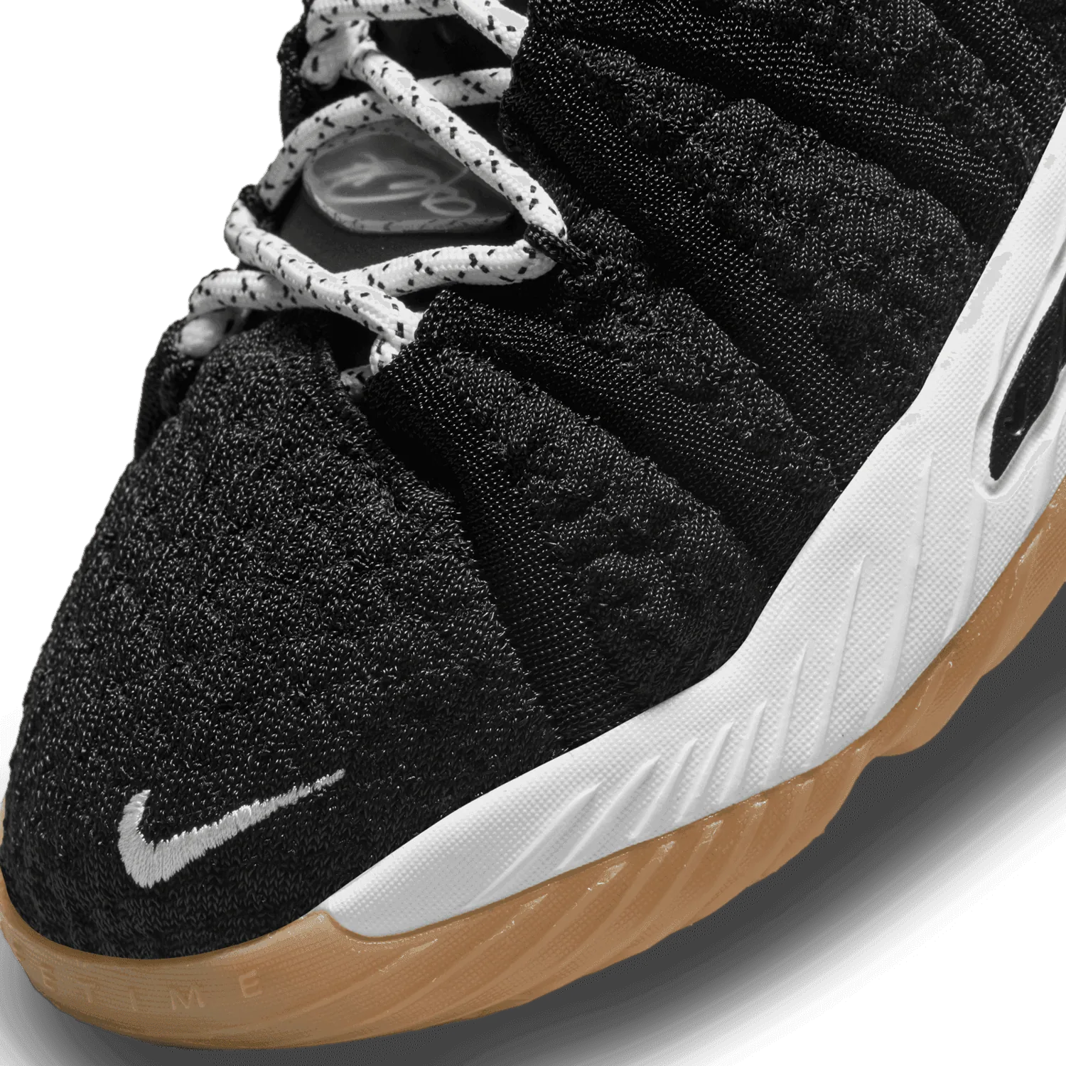 Nike LeBron 18 Black White Gum (GS) image 6