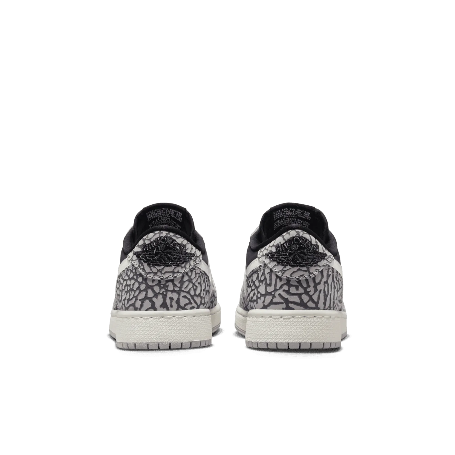 Air Jordan 1 Low OG Black Cement (GS) image 5